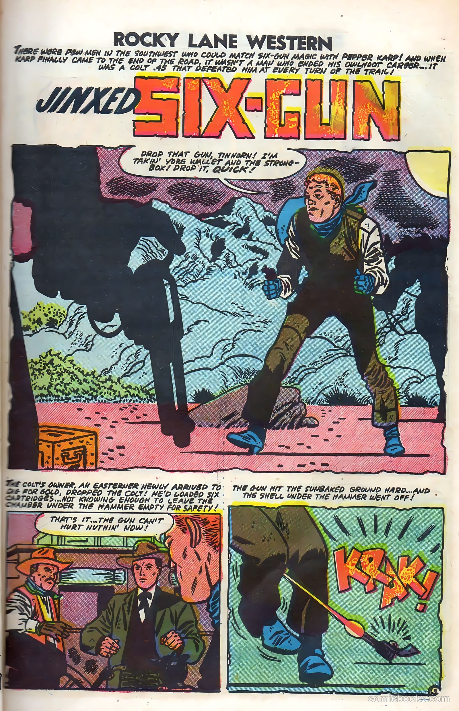 Rocky Lane Western #79 (1958) — page 11 of 68