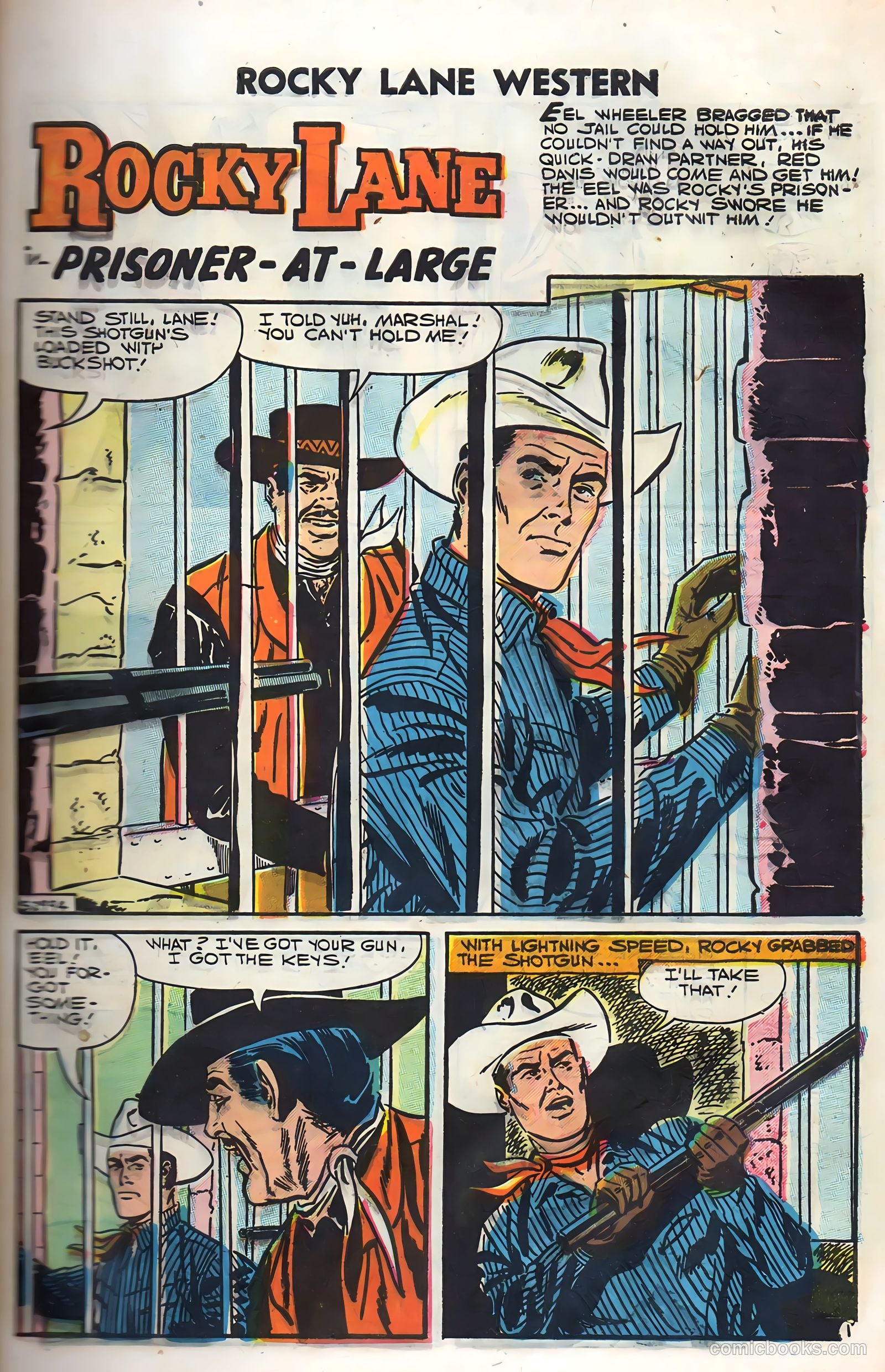 Rocky Lane Western #79 (1958) — page 17 of 68