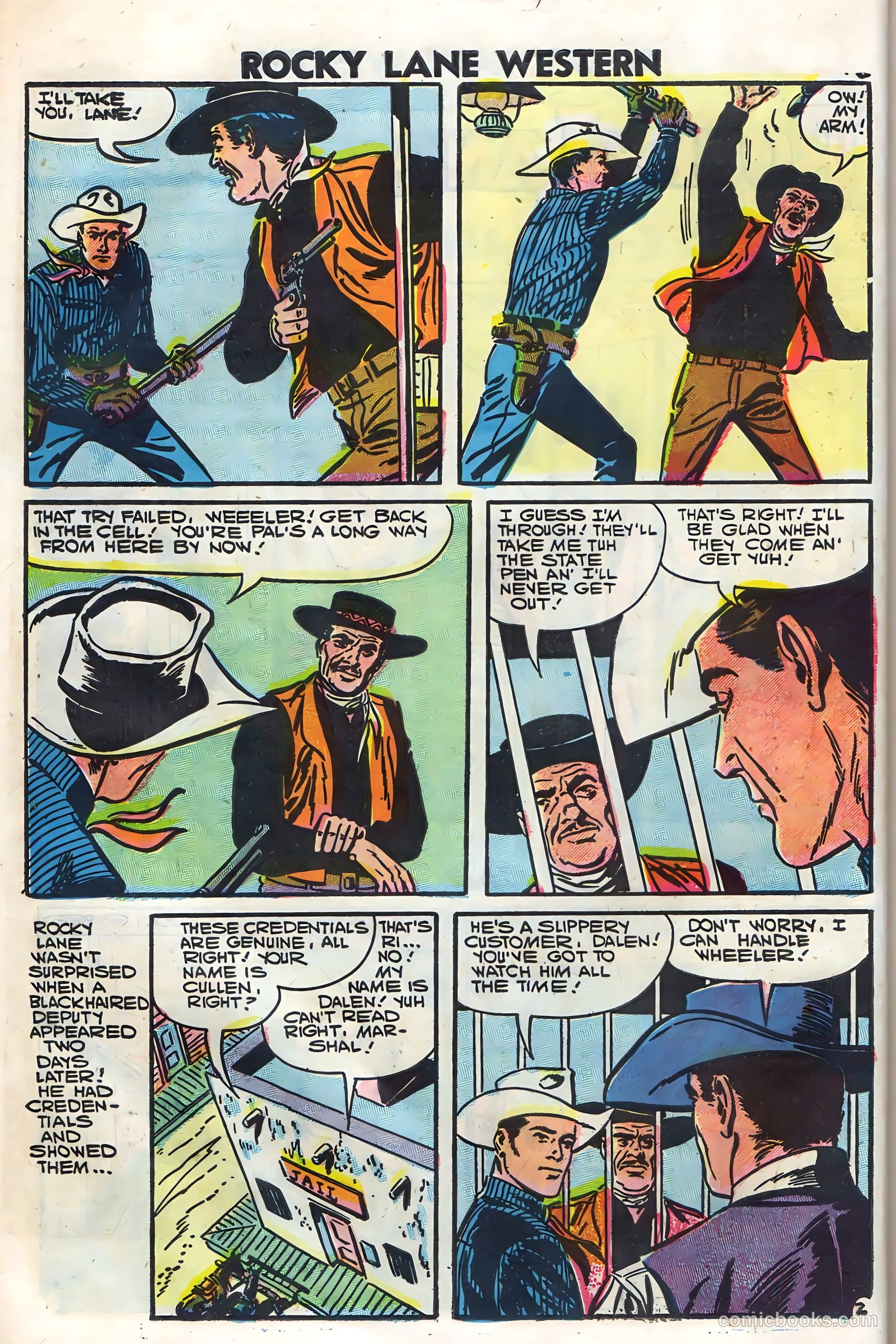 Rocky Lane Western #79 (1958) — page 18 of 68