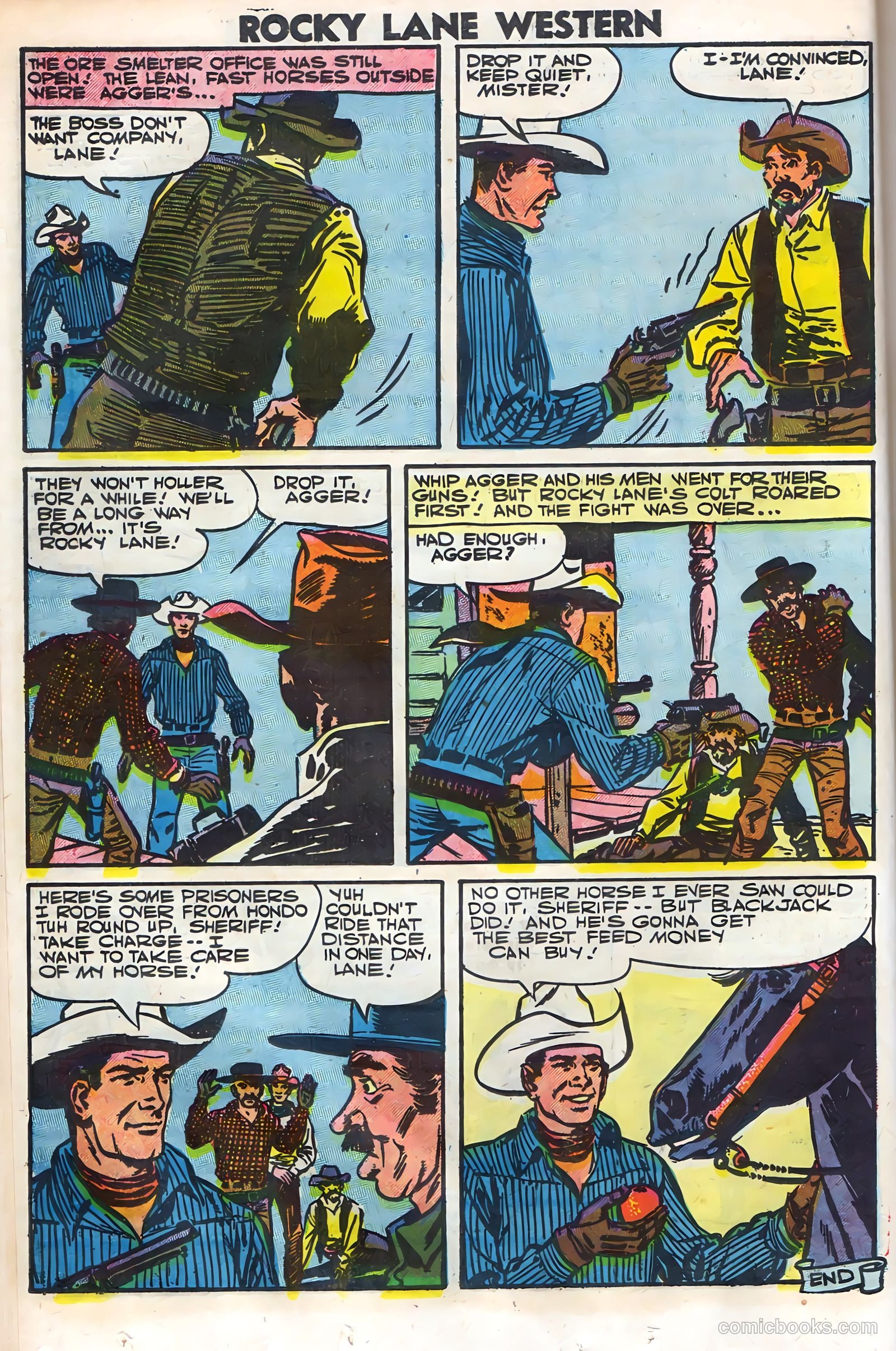 Rocky Lane Western #79 (1958) — page 26 of 68
