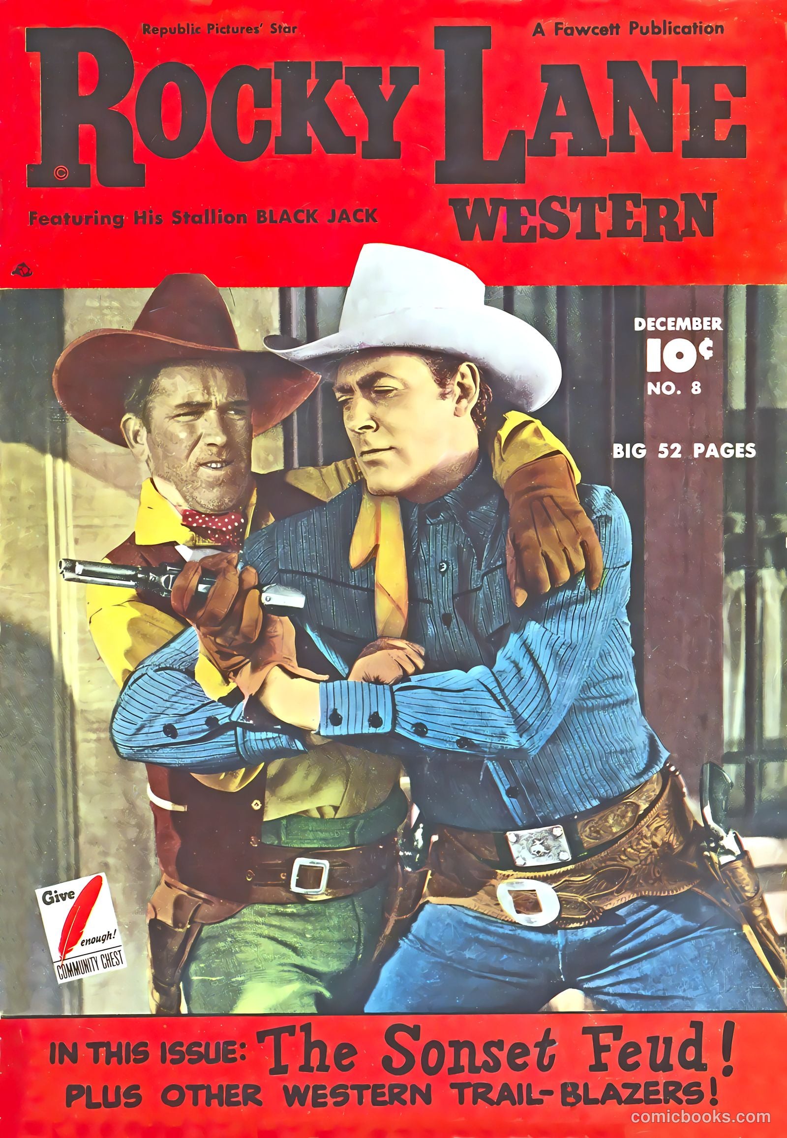Rocky Lane Western #8