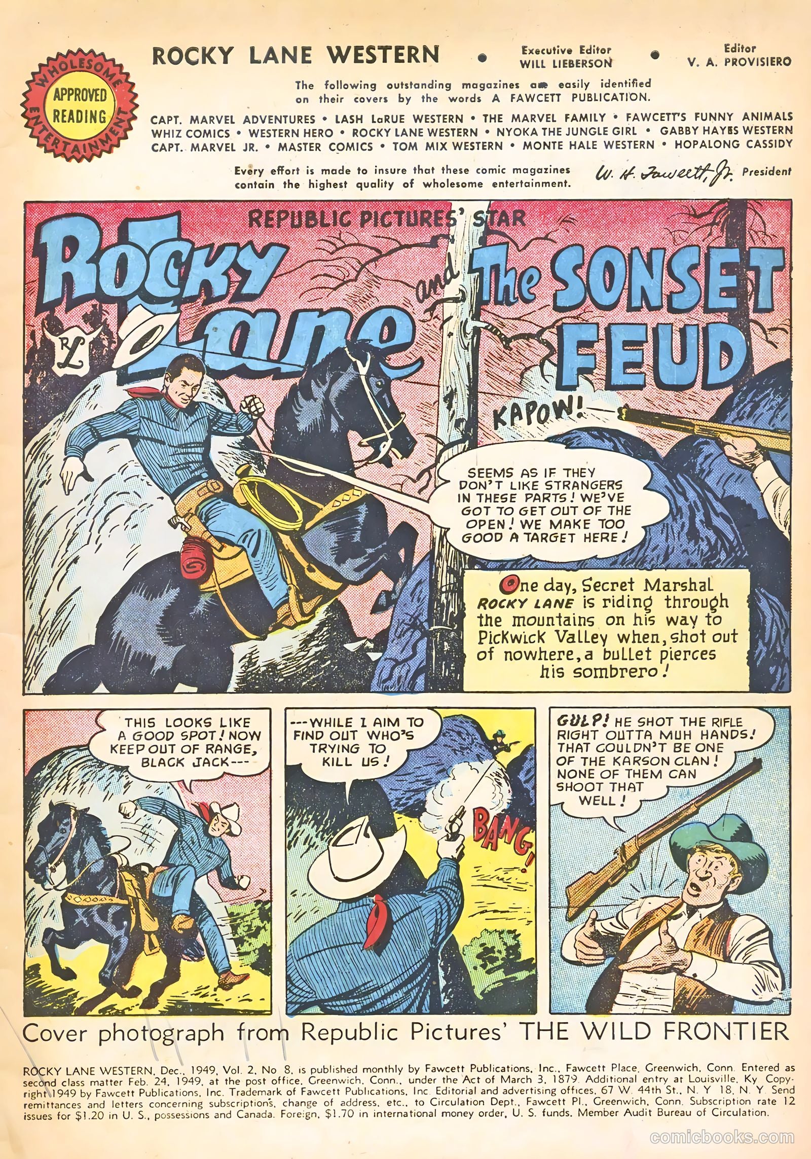Rocky Lane Western #8 (1949) — page 3 of 52
