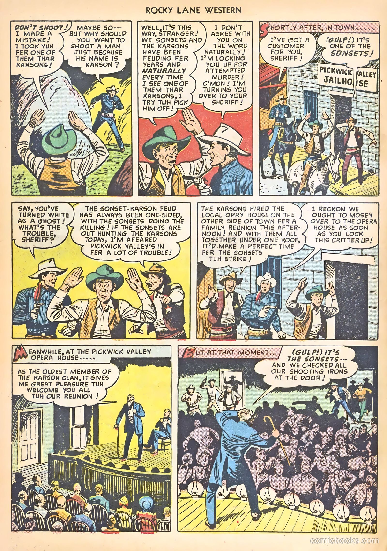 Rocky Lane Western #8 (1949) — page 4 of 52