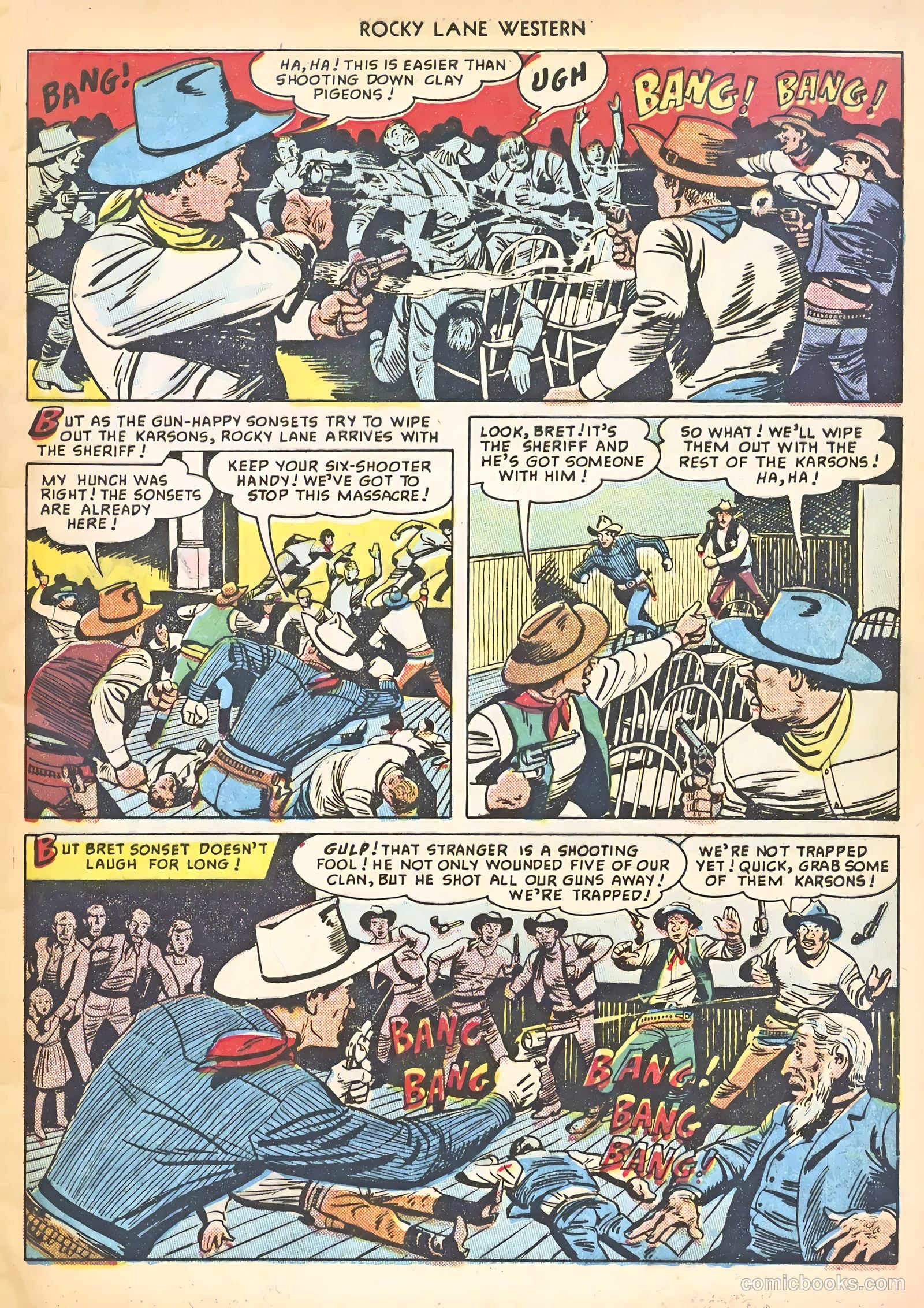 Rocky Lane Western #8 (1949) — page 5 of 52