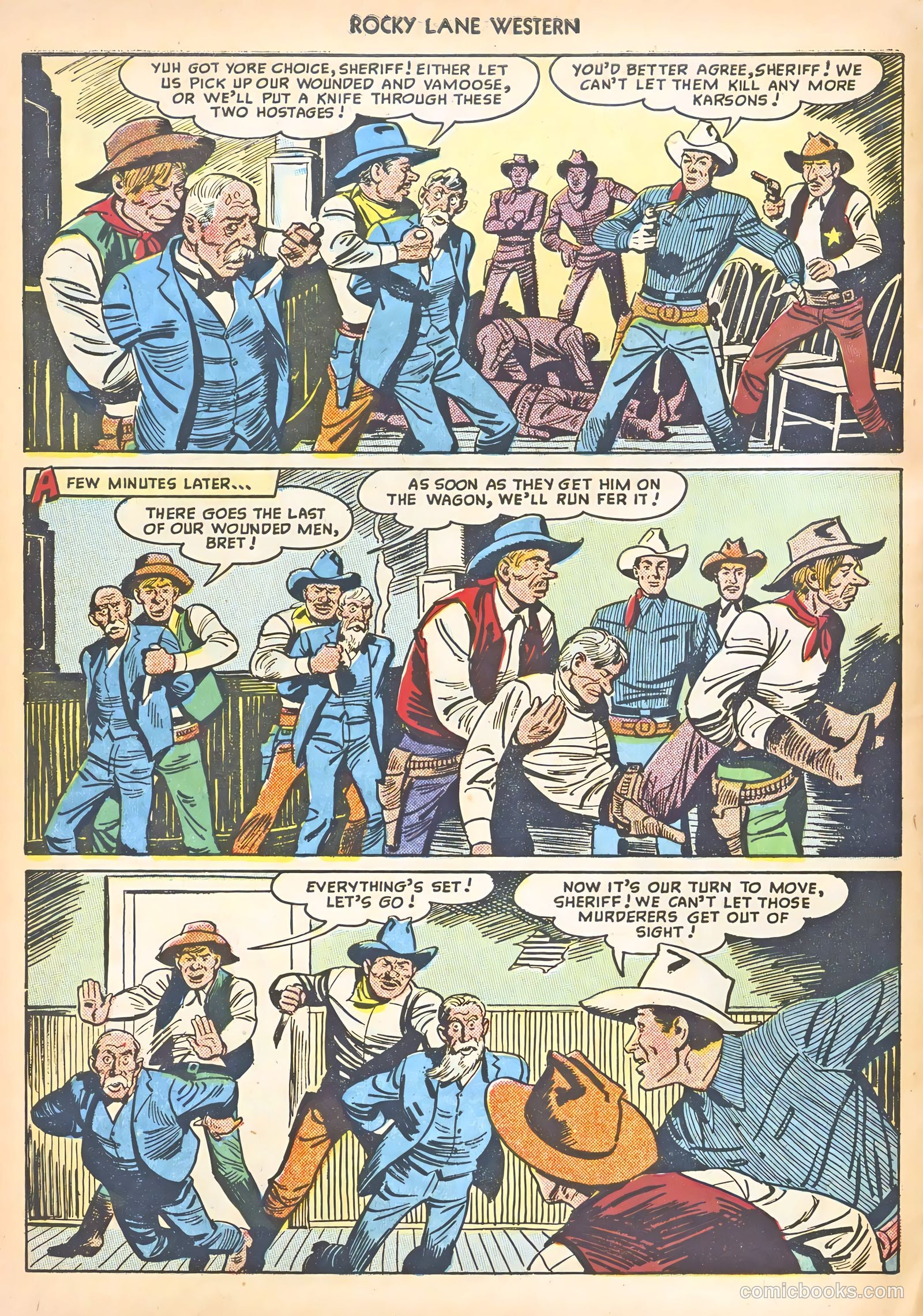 Rocky Lane Western #8 (1949) — page 6 of 52