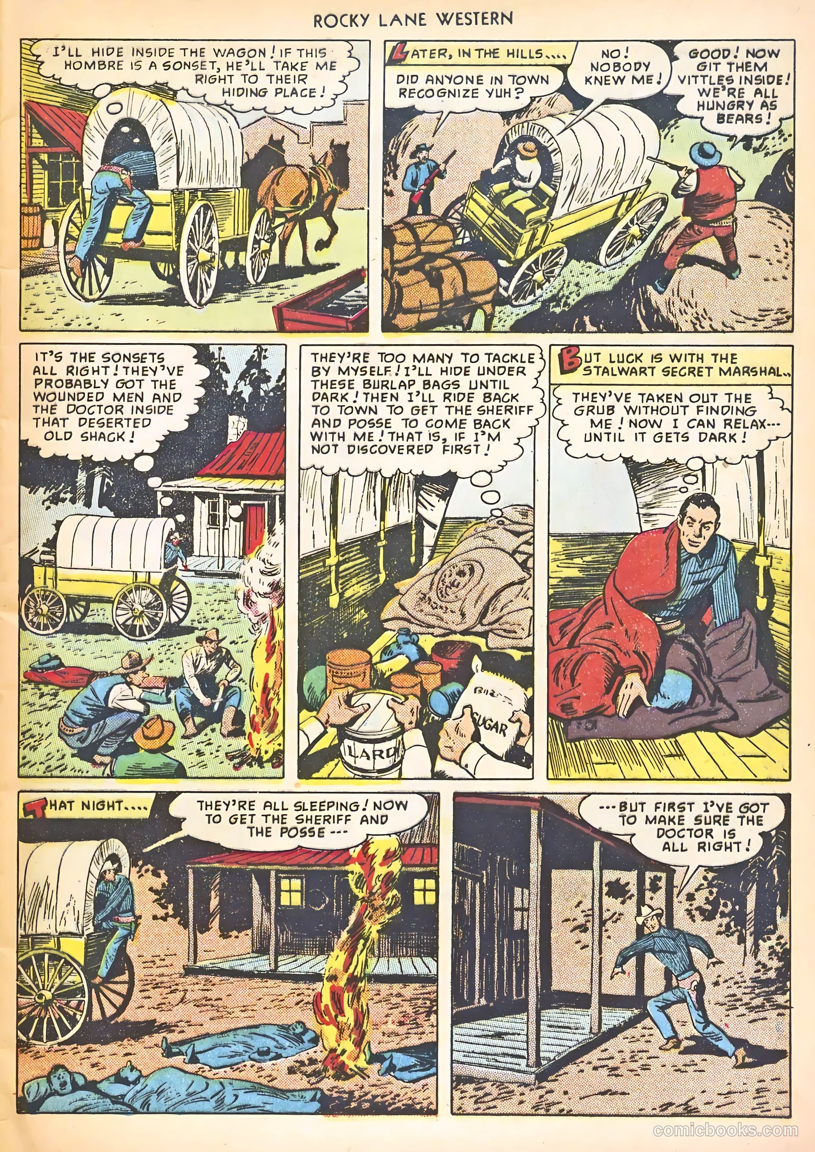 Rocky Lane Western #8 (1949) — page 9 of 52