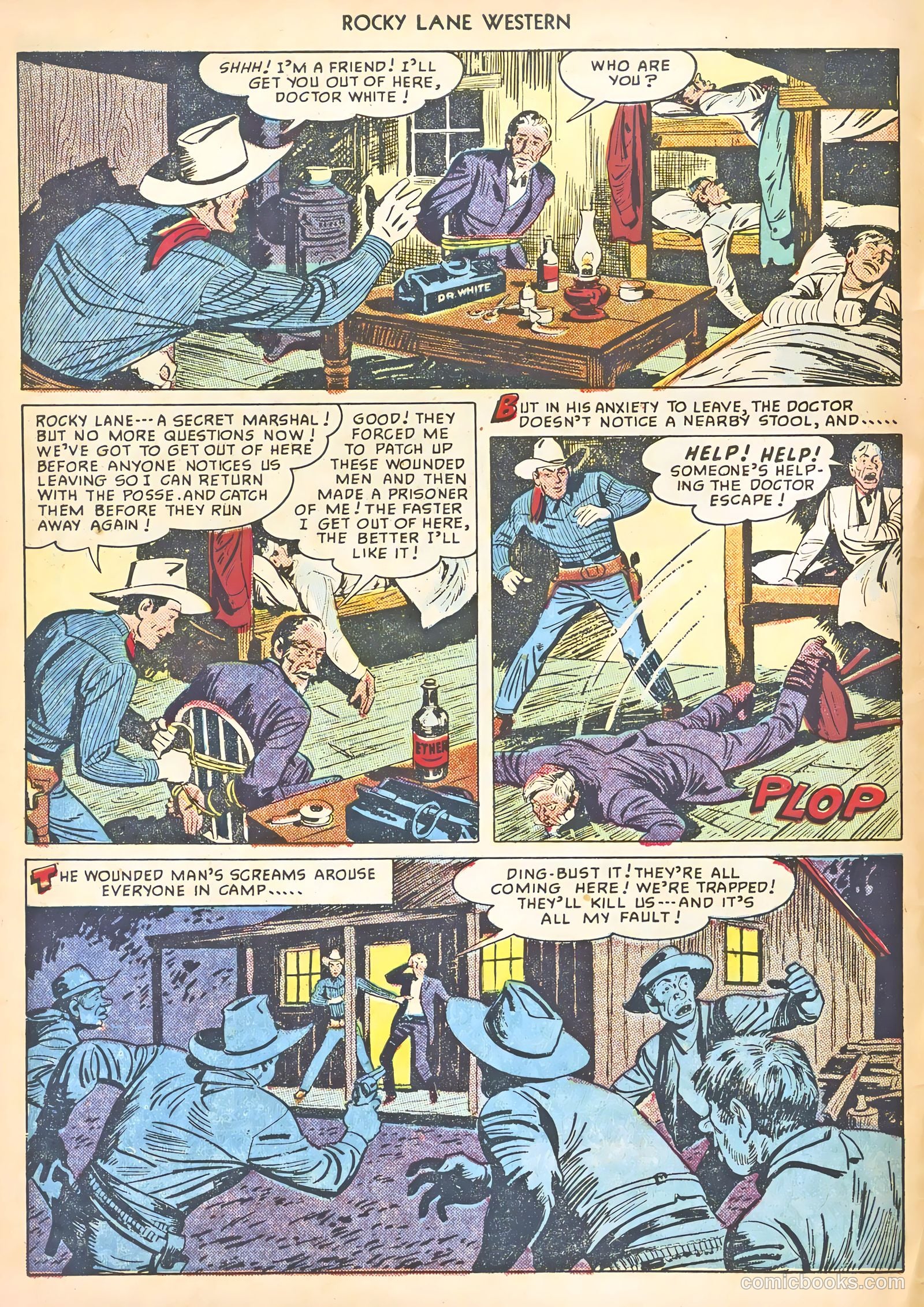 Rocky Lane Western #8 (1949) — page 10 of 52