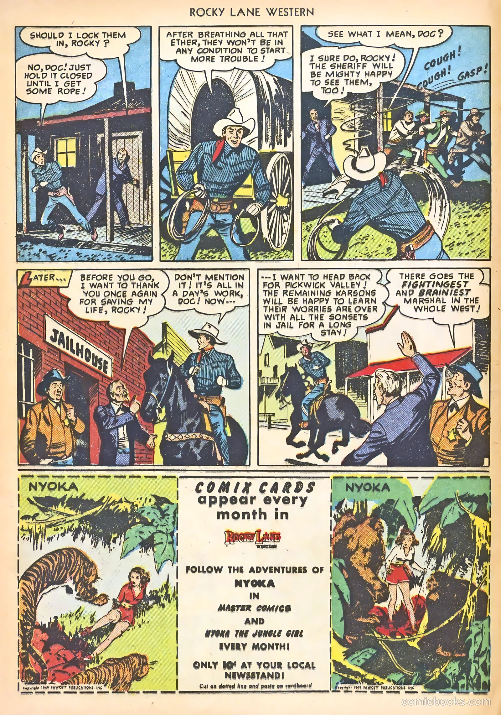 Rocky Lane Western #8 (1949) — page 12 of 52