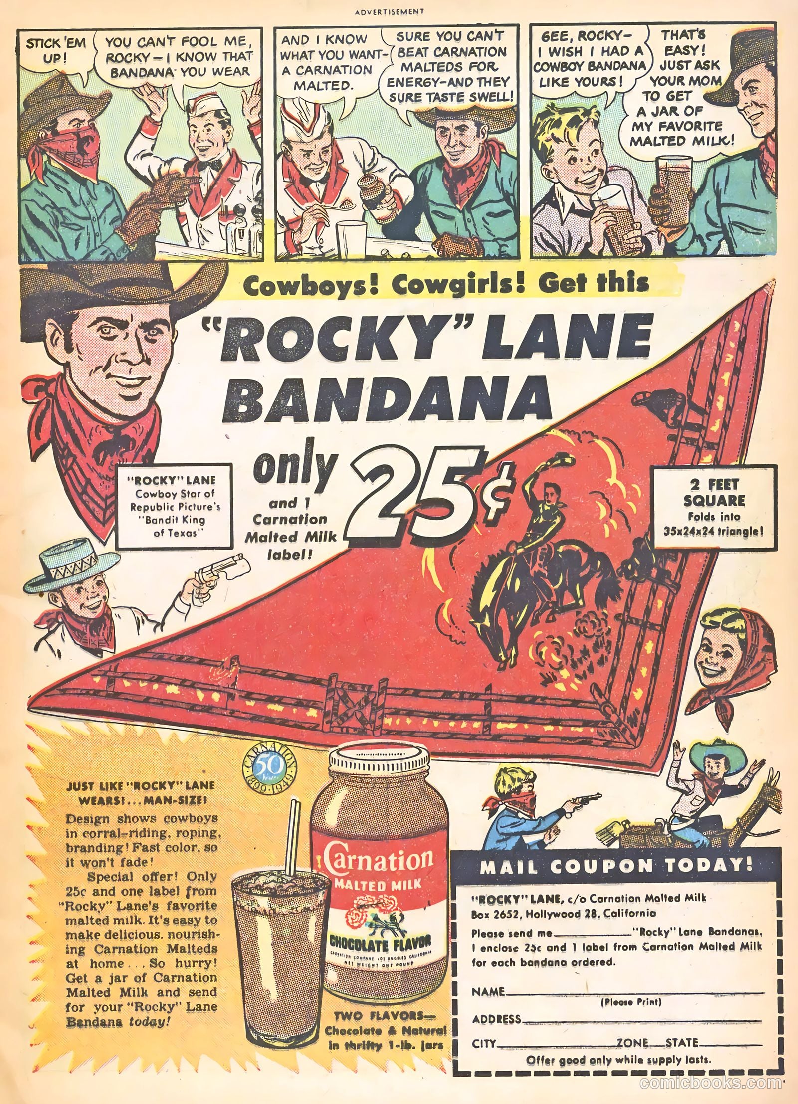 Rocky Lane Western #8 (1949) — page 13 of 52