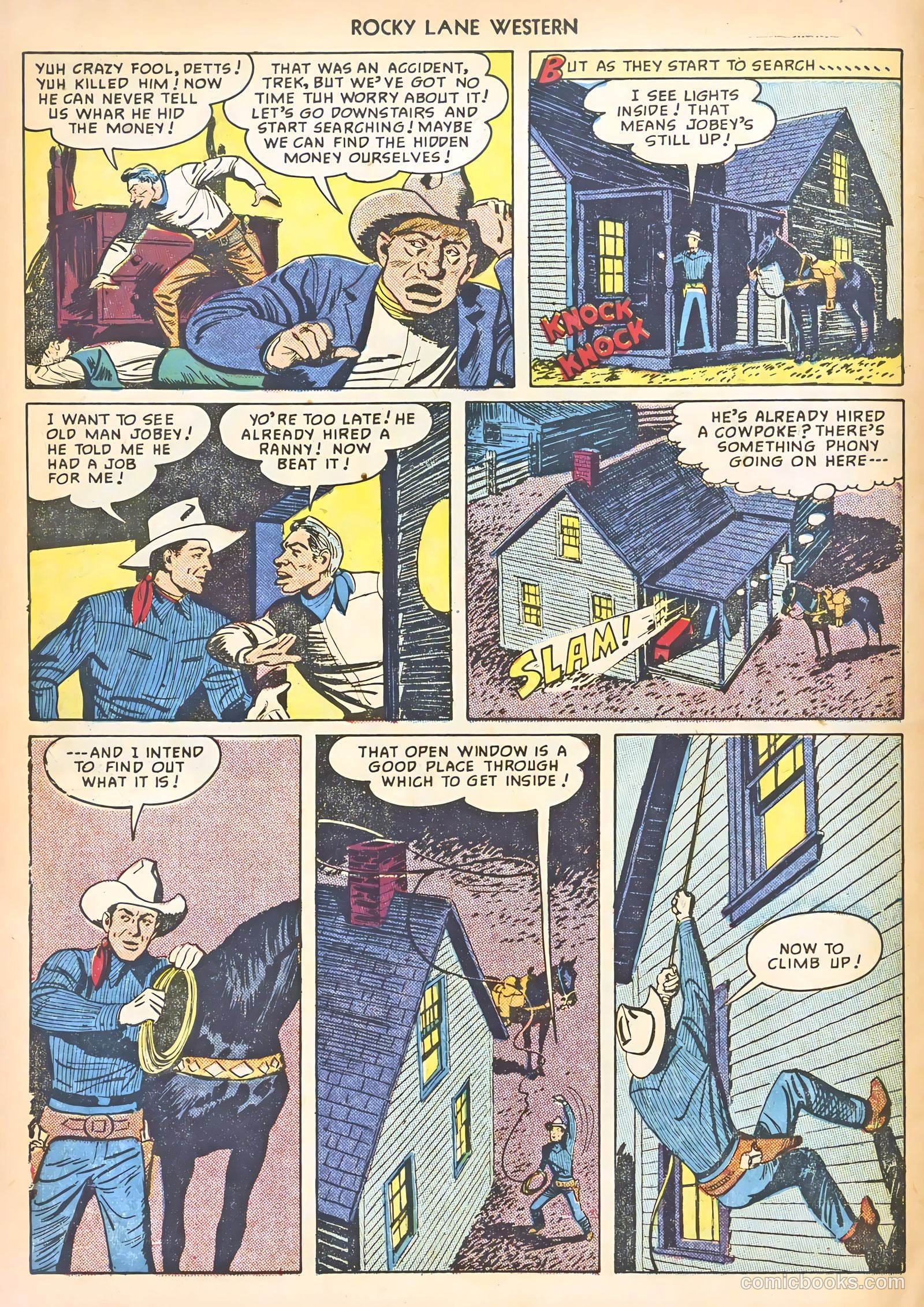 Rocky Lane Western #8 (1949) — page 18 of 52