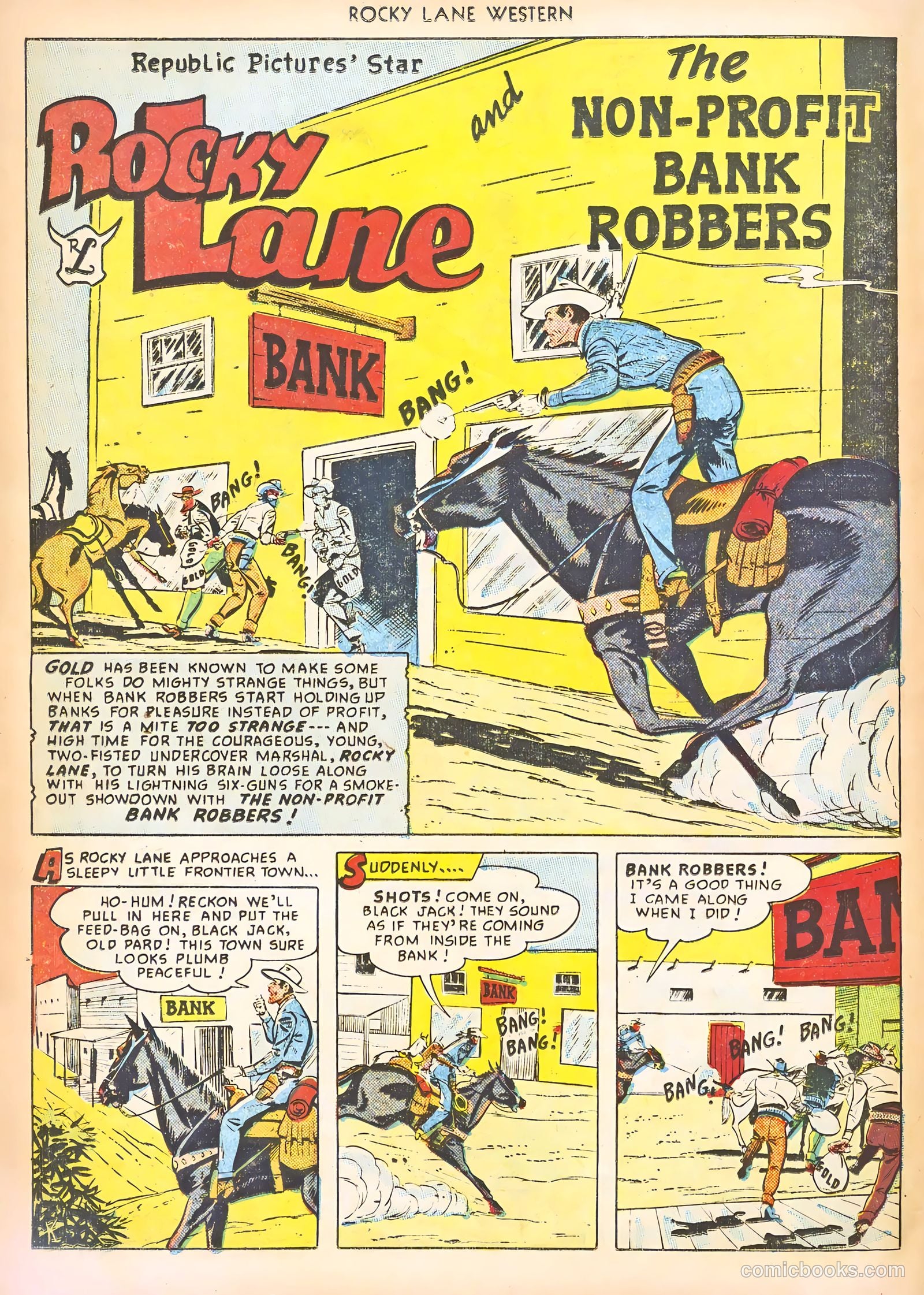 Rocky Lane Western #8 (1949) — page 26 of 52