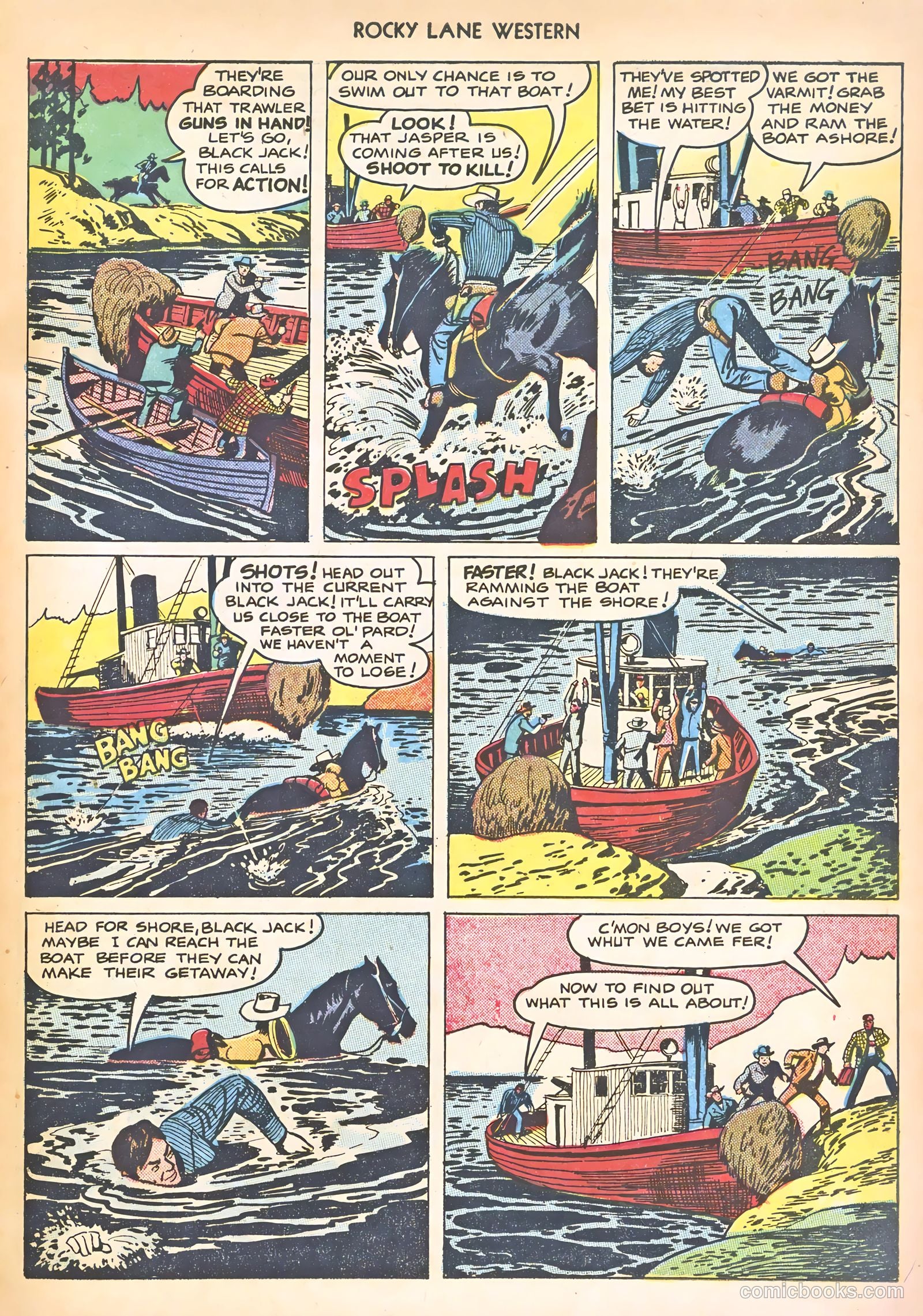 Rocky Lane Western #8 (1949) — page 43 of 52
