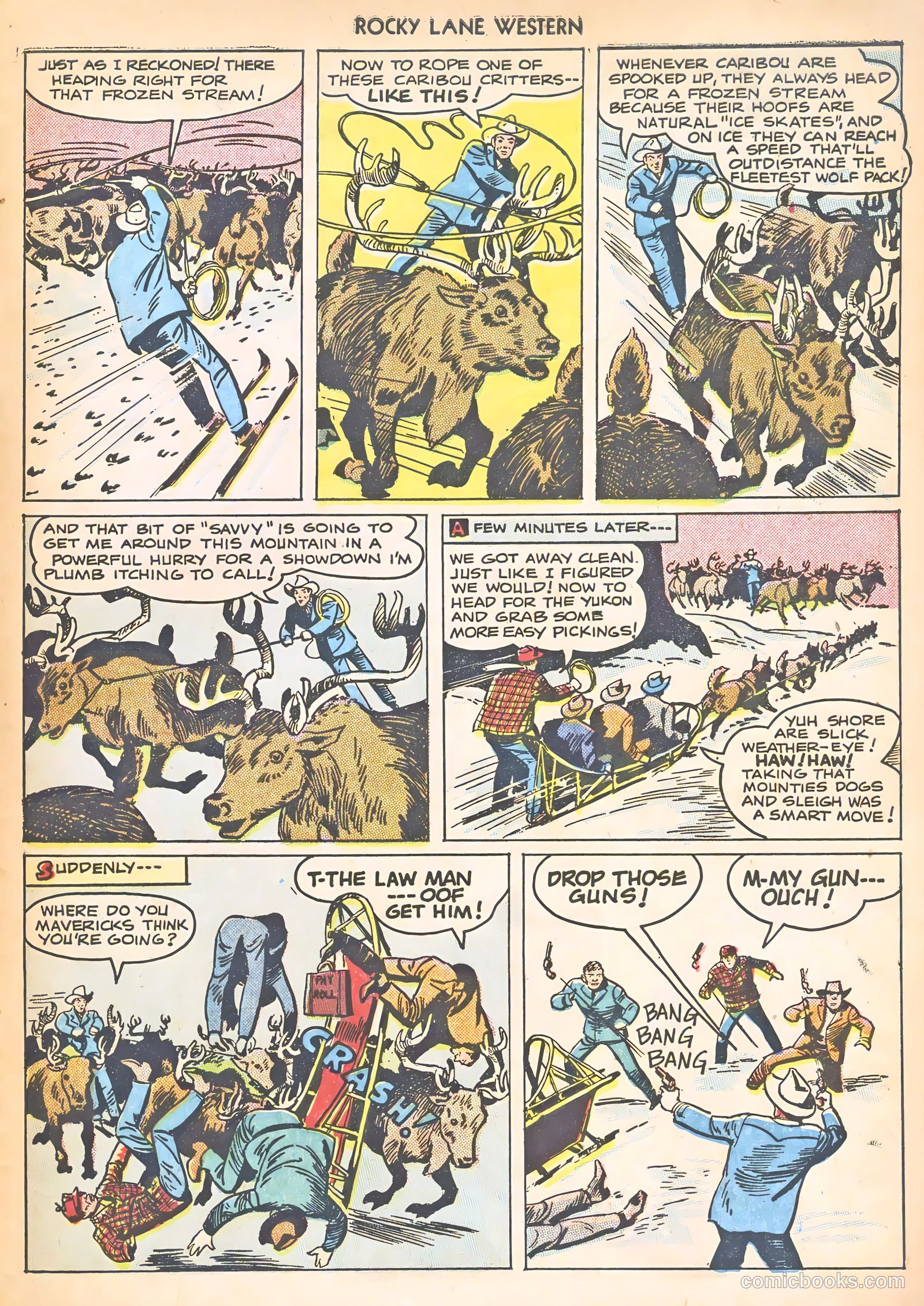 Rocky Lane Western #8 (1949) — page 47 of 52