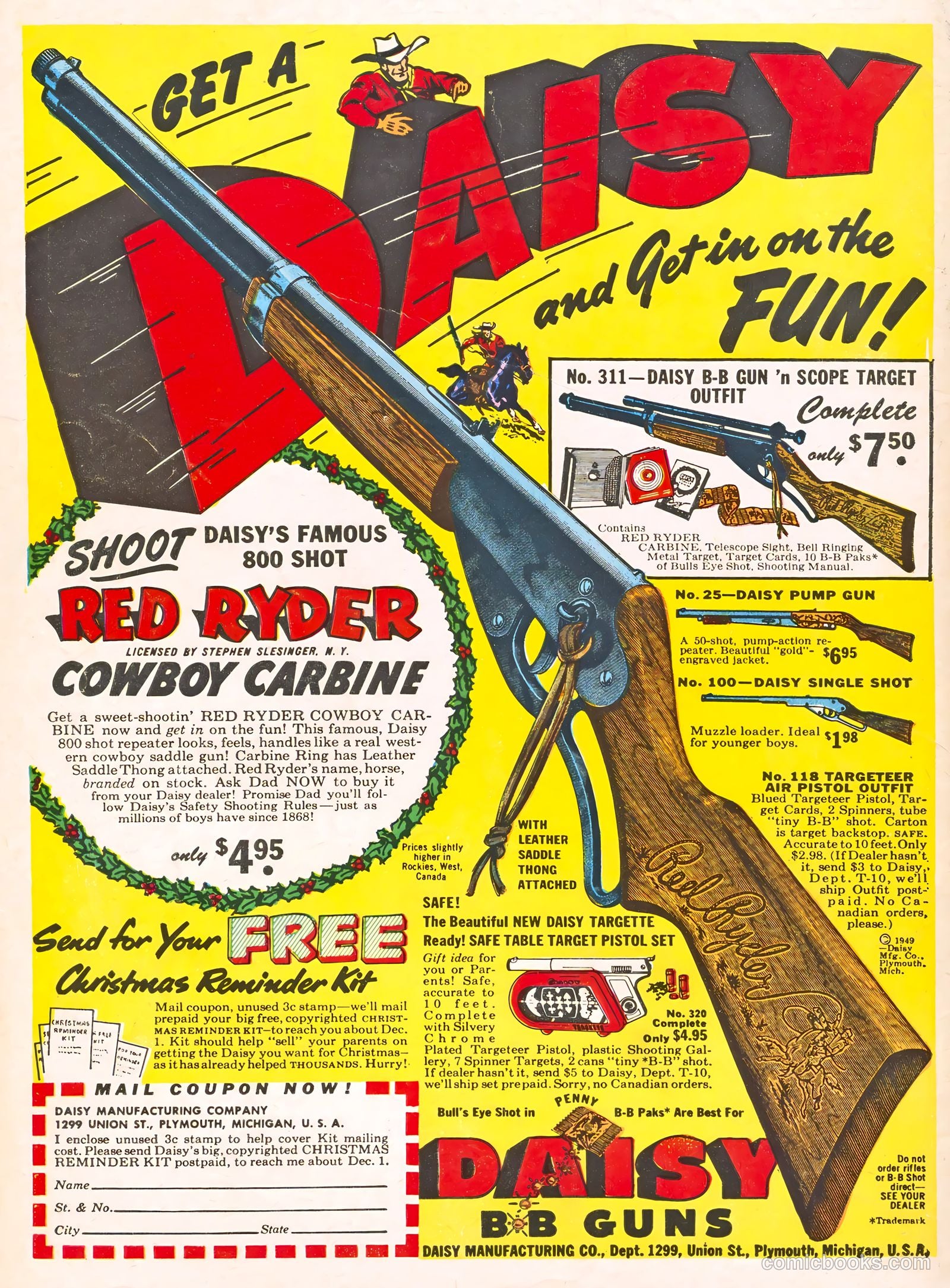 Rocky Lane Western #8 (1949) — page 52 of 52