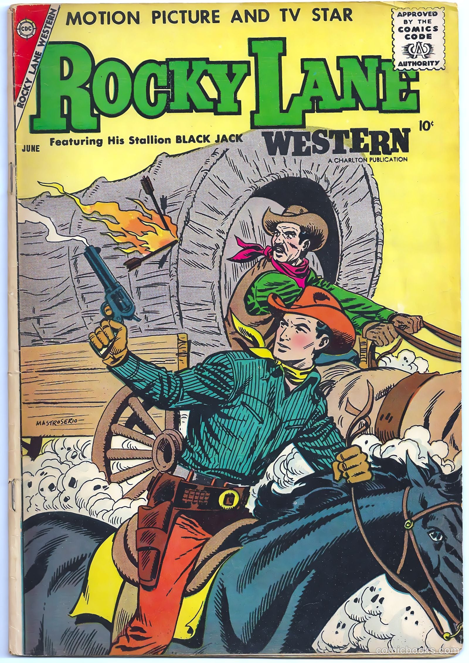 Rocky Lane Western #80