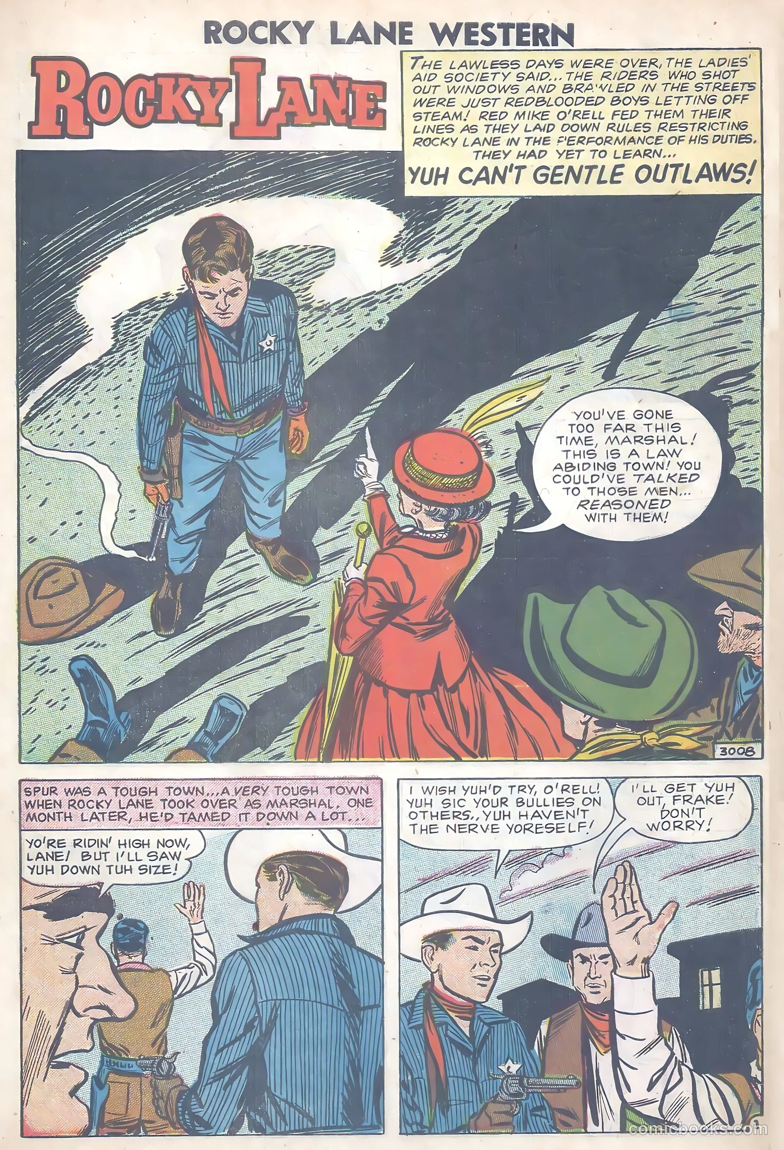 Rocky Lane Western #80 (1958) — page 3 of 36