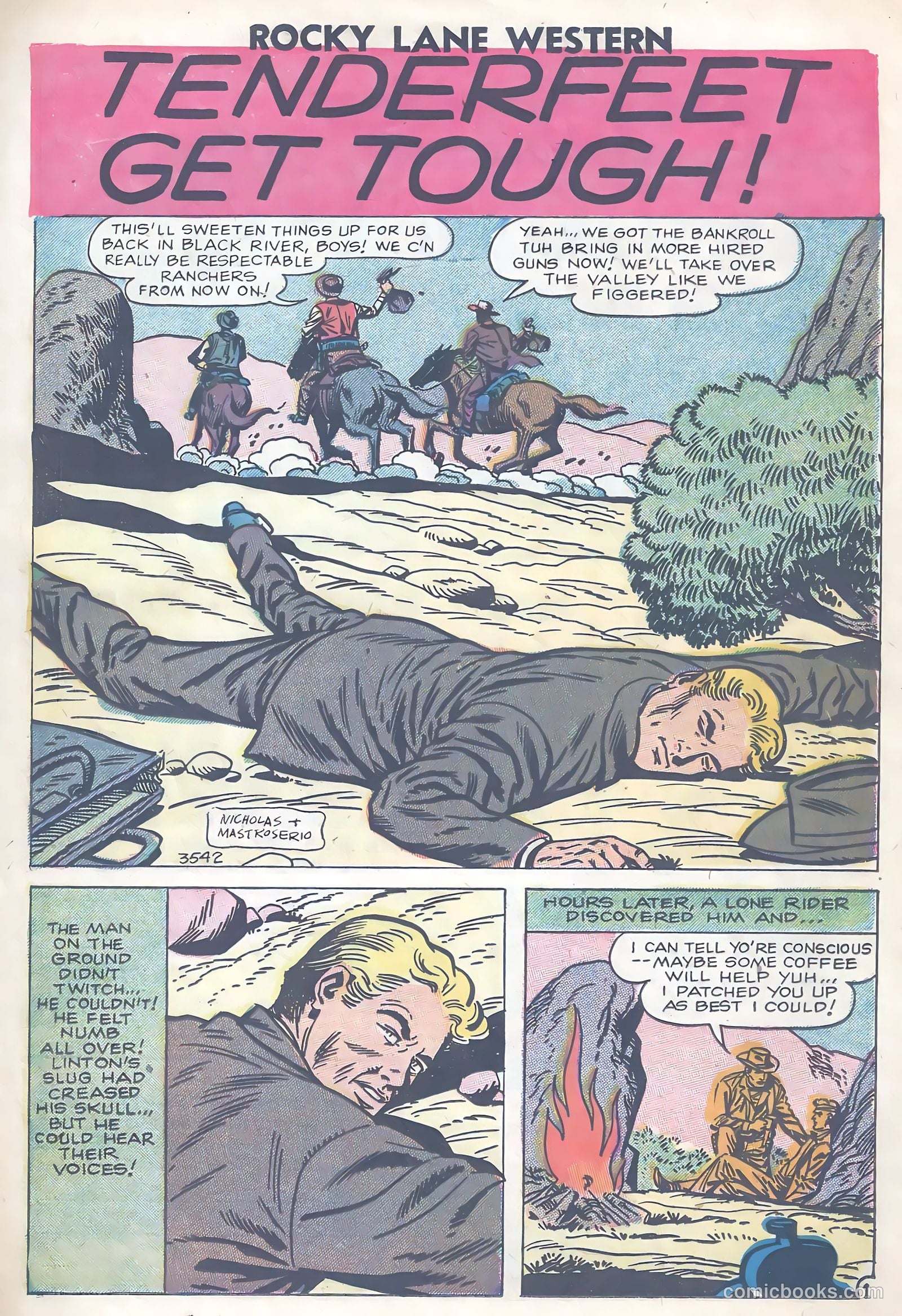 Rocky Lane Western #80 (1958) — page 12 of 36
