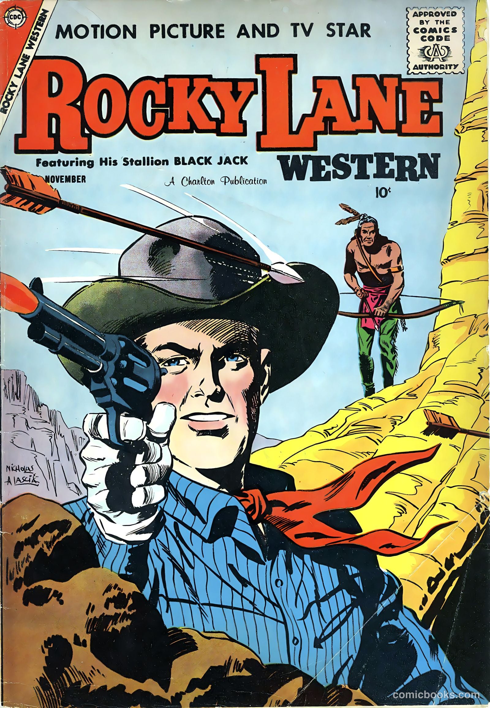 Rocky Lane Western #82