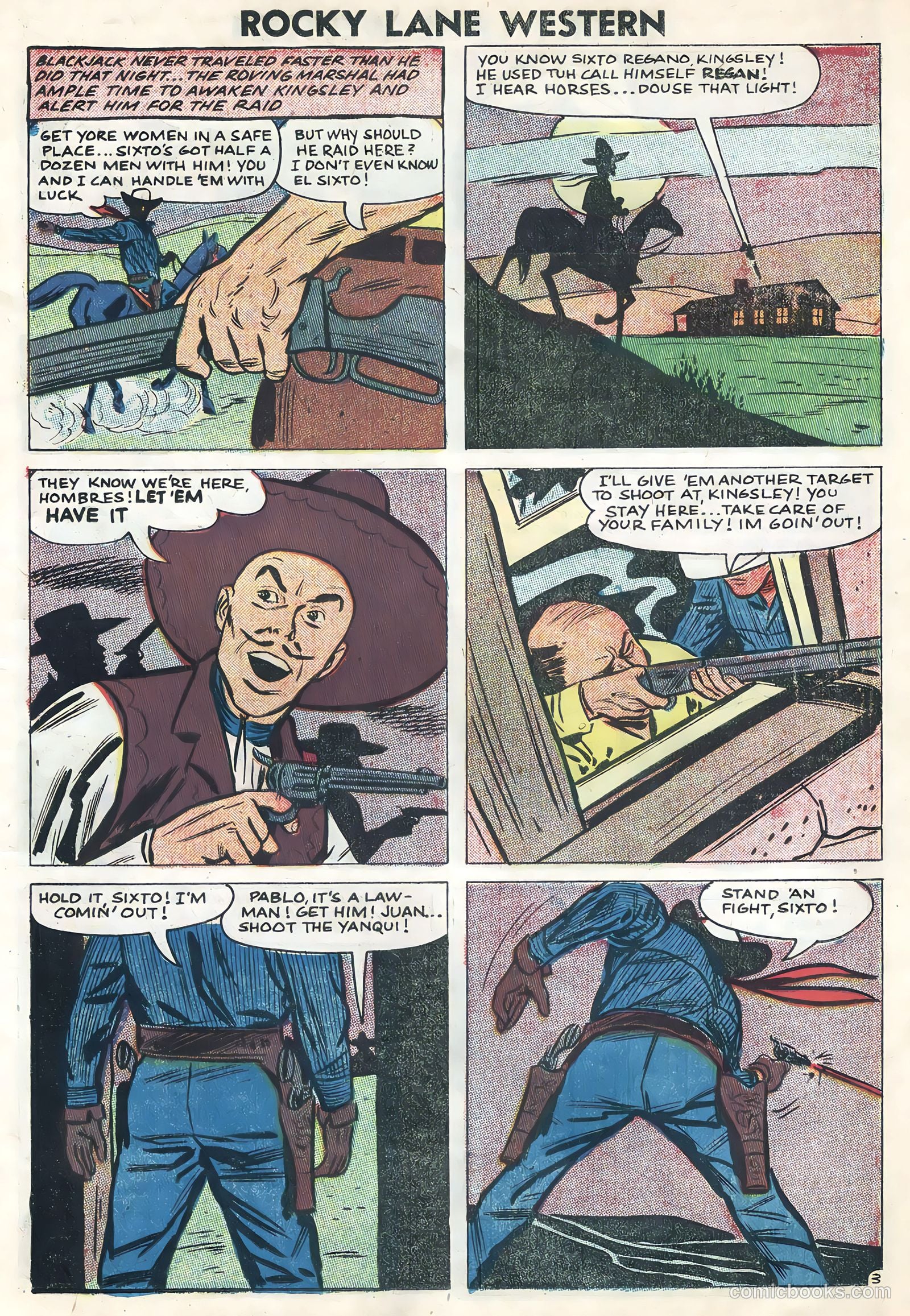 Rocky Lane Western #82 (1958) — page 11 of 36
