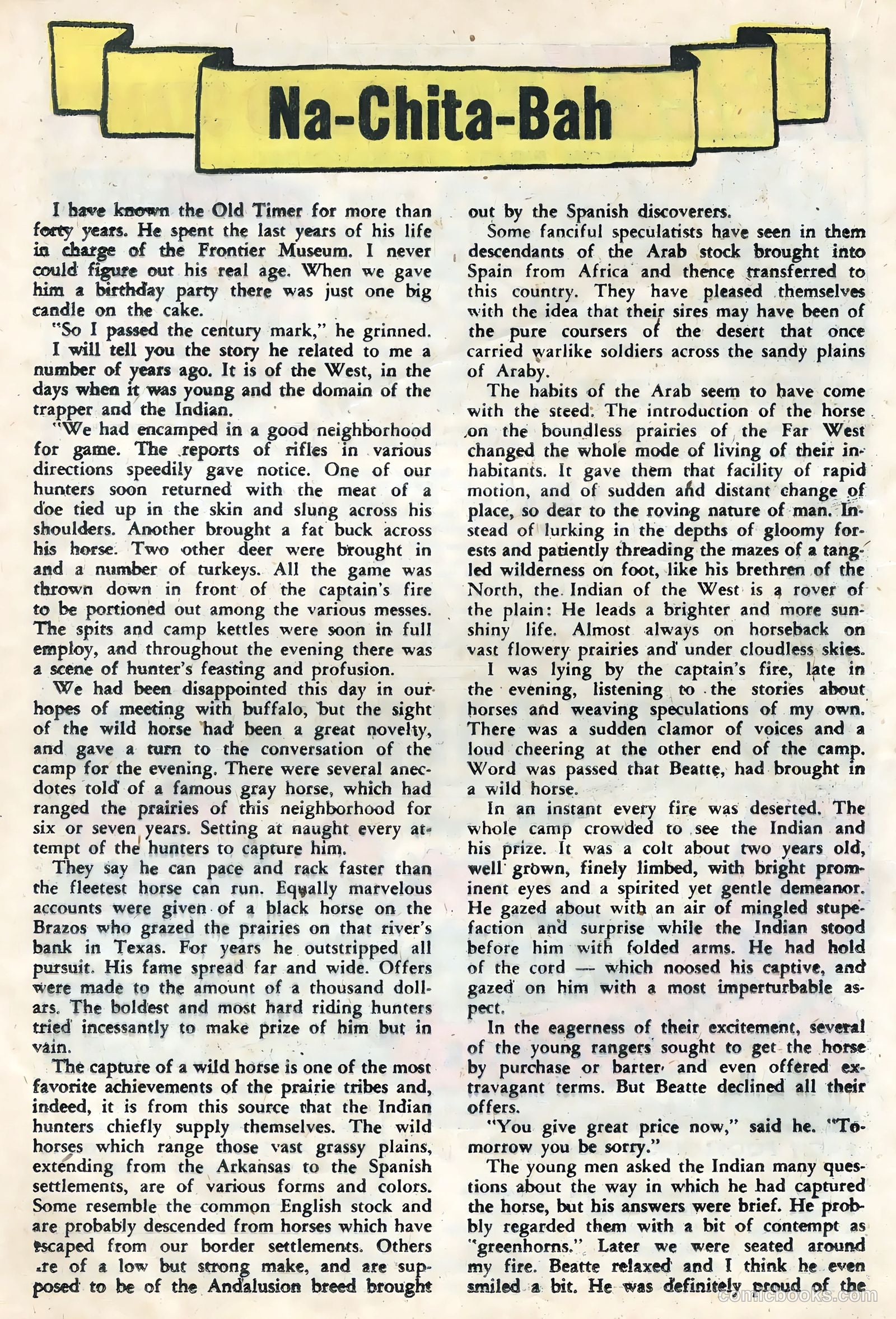 Rocky Lane Western #82 (1958) — page 16 of 36