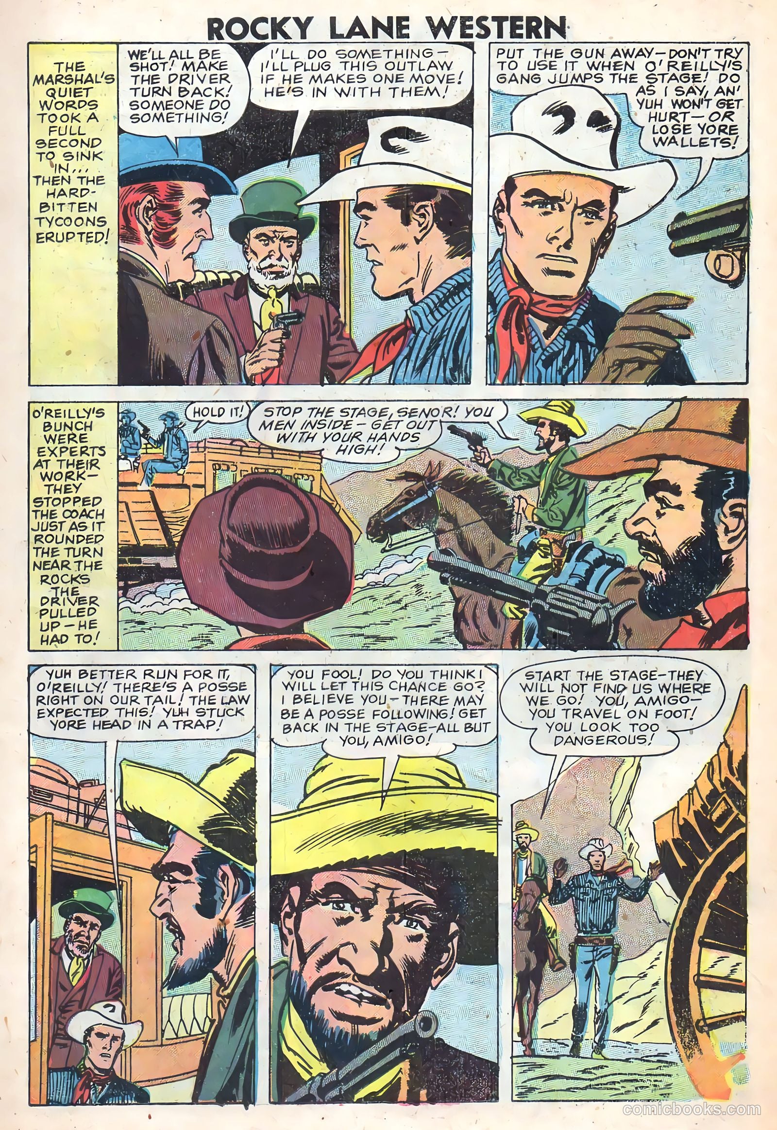 Rocky Lane Western #83 (1959) — page 11 of 36