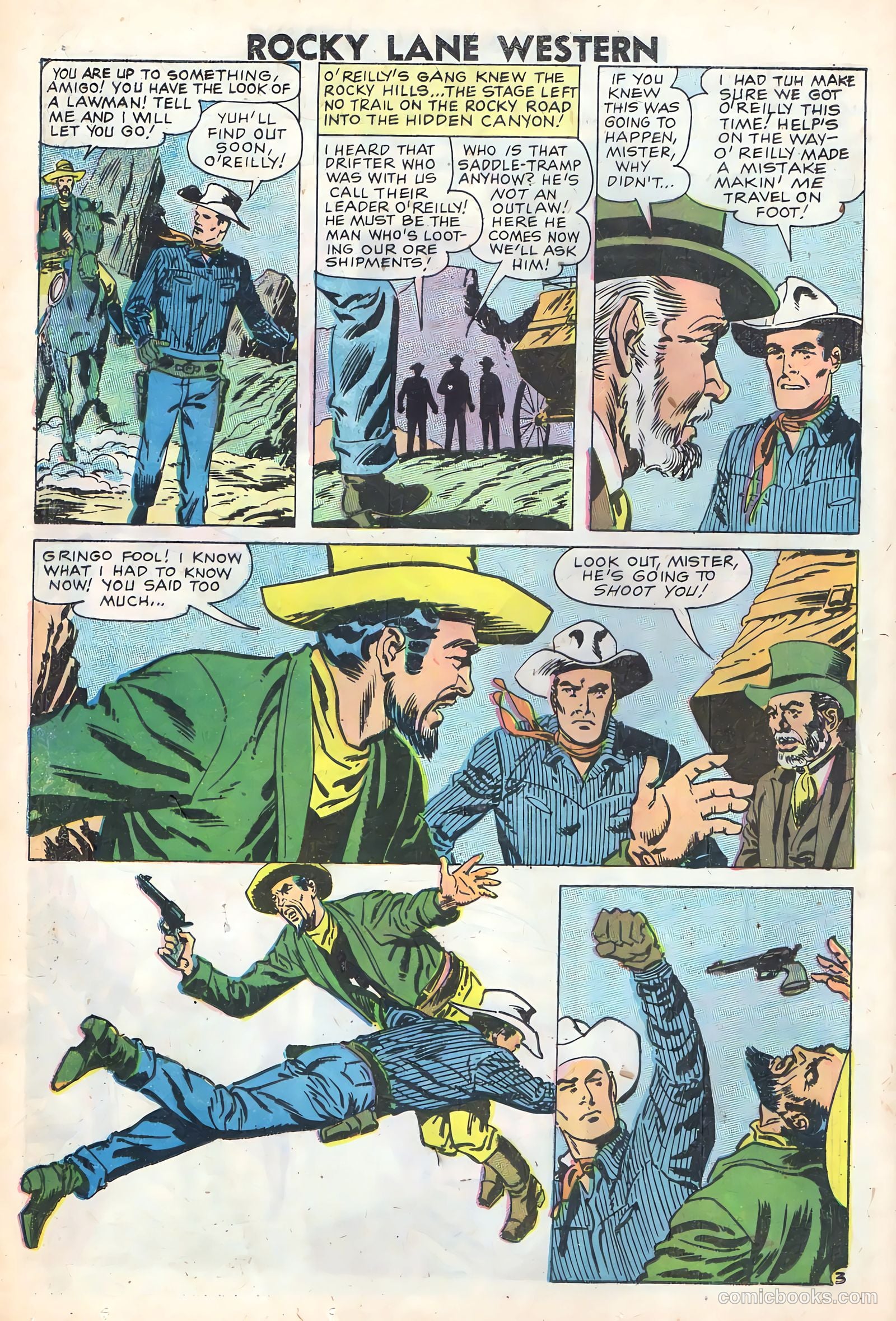 Rocky Lane Western #83 (1959) — page 12 of 36