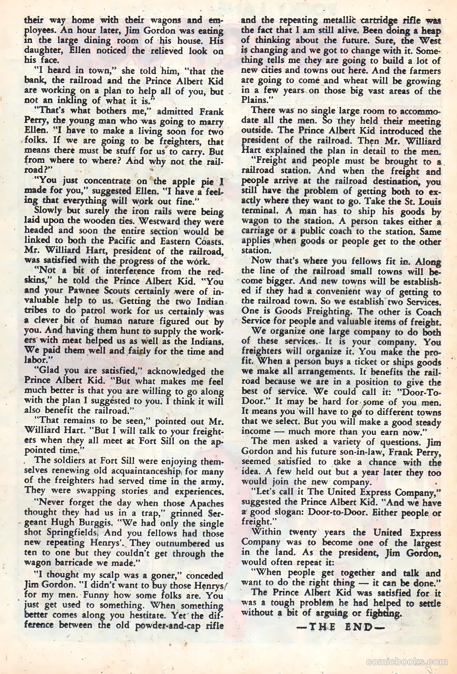 Rocky Lane Western #83 (1959) — page 17 of 36