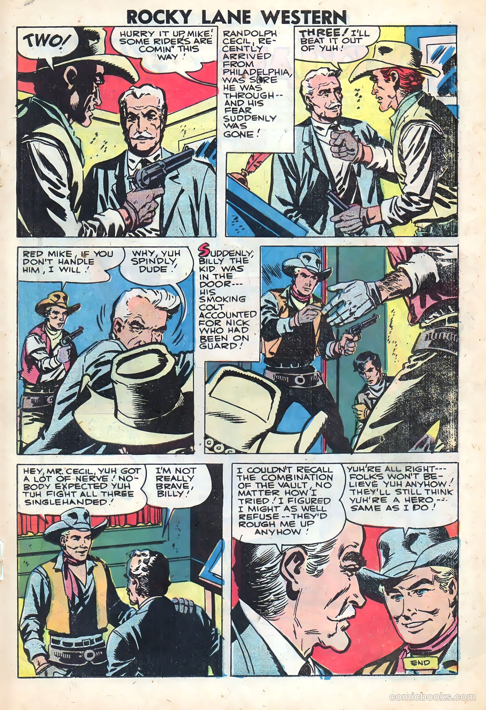 Rocky Lane Western #83 (1959) — page 19 of 36