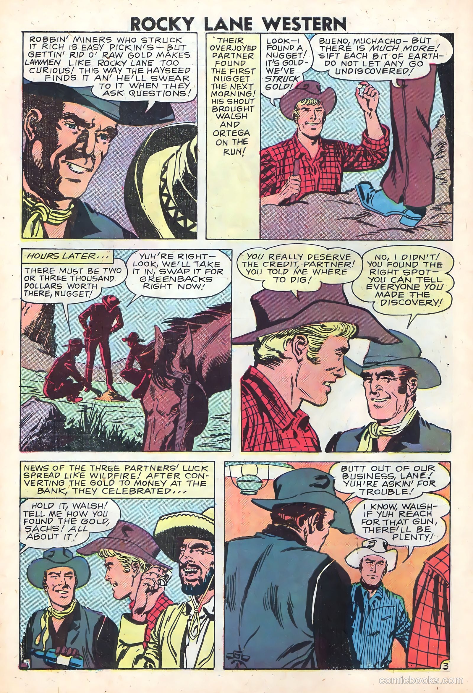 Rocky Lane Western #83 (1959) — page 30 of 36