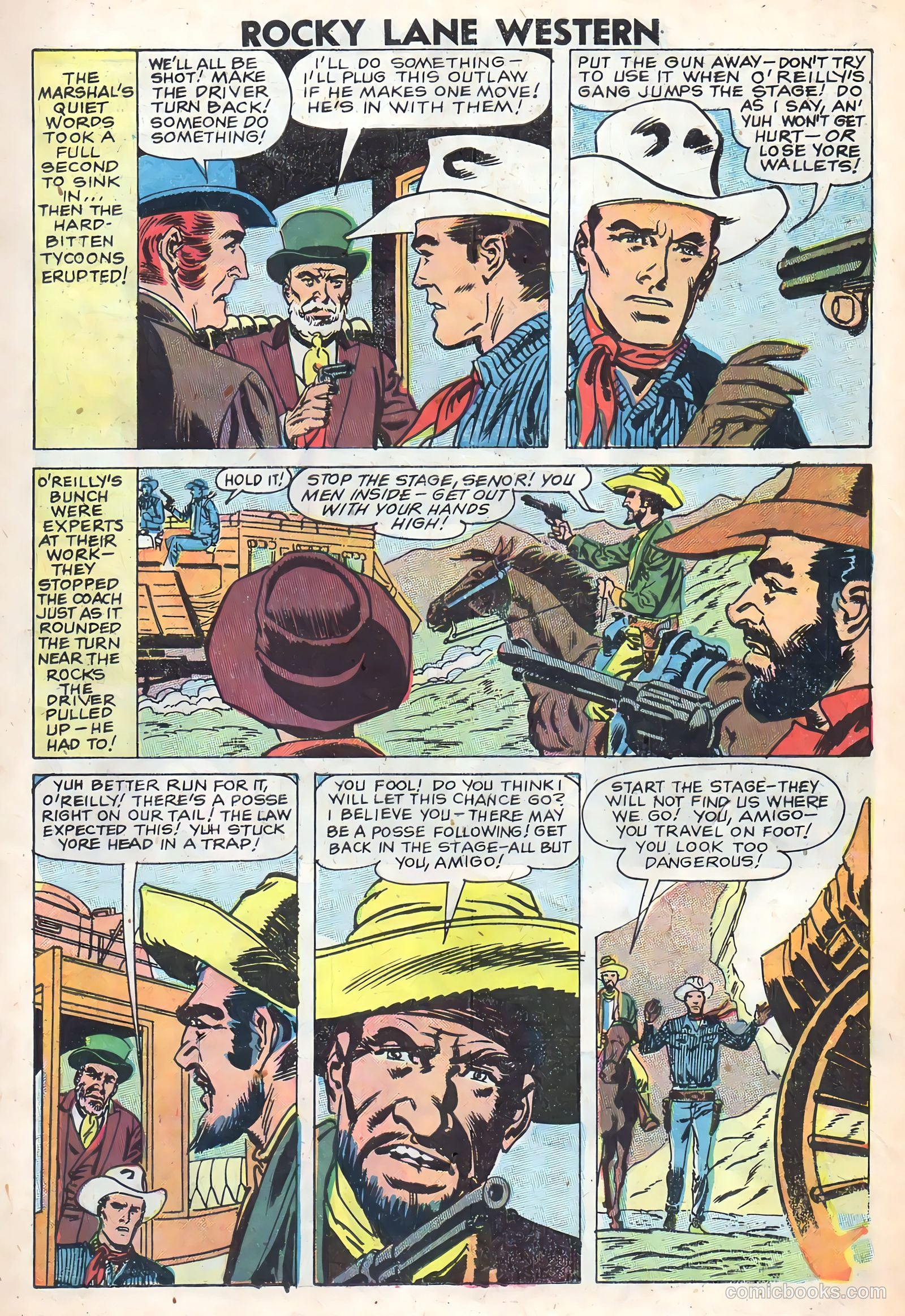 Rocky Lane Western #83 (1959) — page 11 of 36
