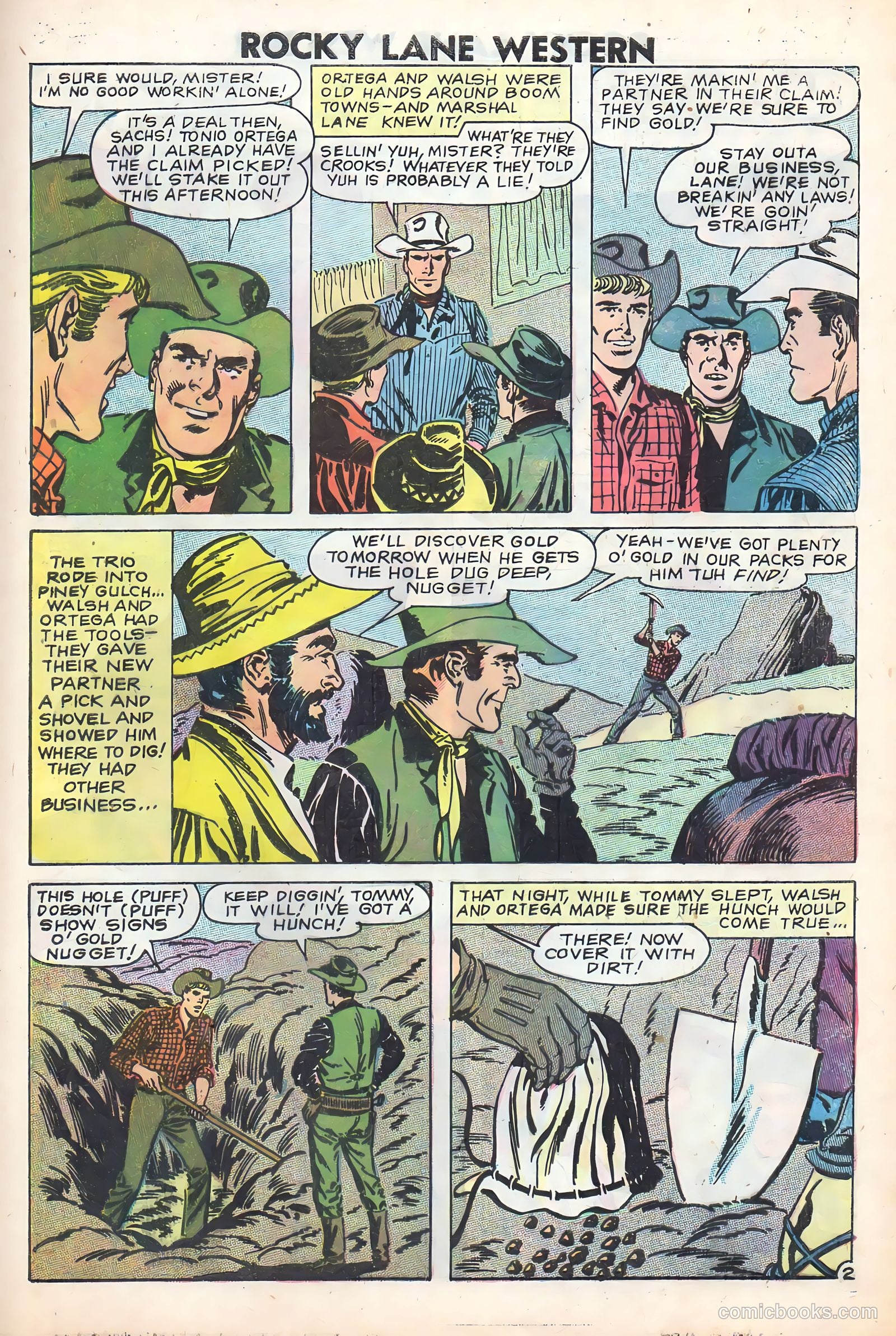 Rocky Lane Western #83 (1959) — page 29 of 36