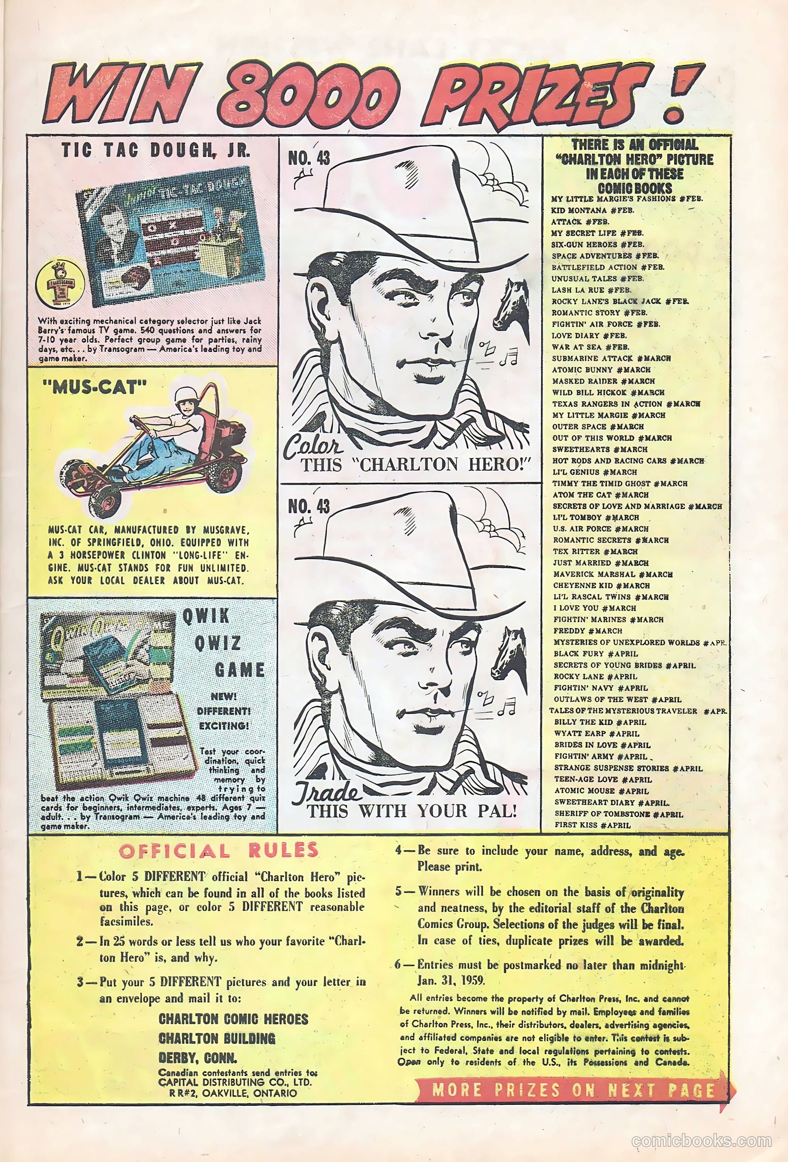 Rocky Lane Western #84 (1953) — page 9 of 35