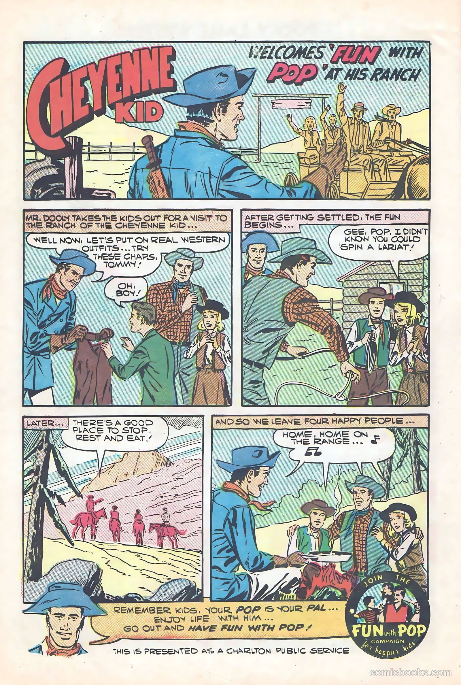 Rocky Lane Western #84 (1953) — page 23 of 35
