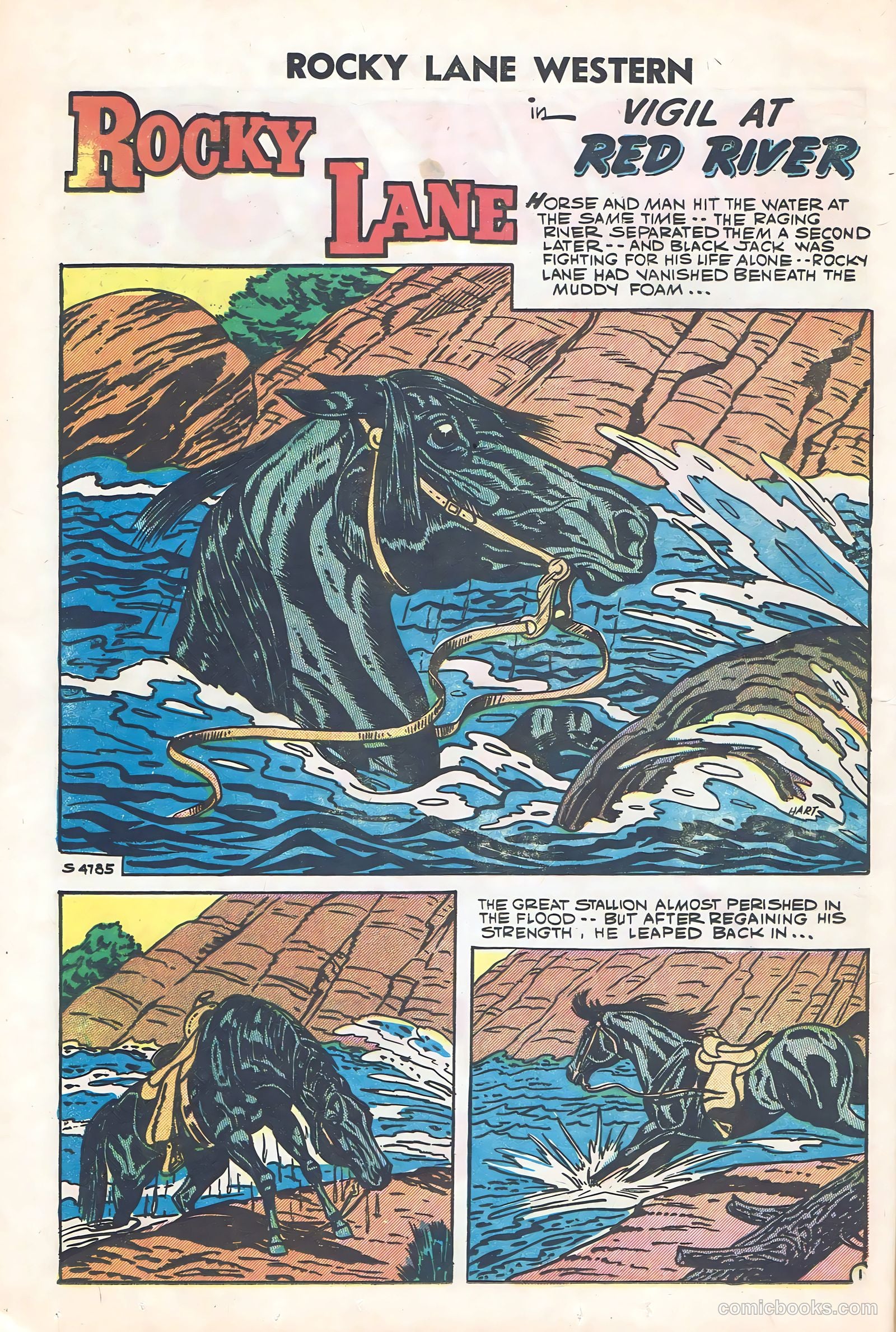 Rocky Lane Western #84 (1959) — page 11 of 35