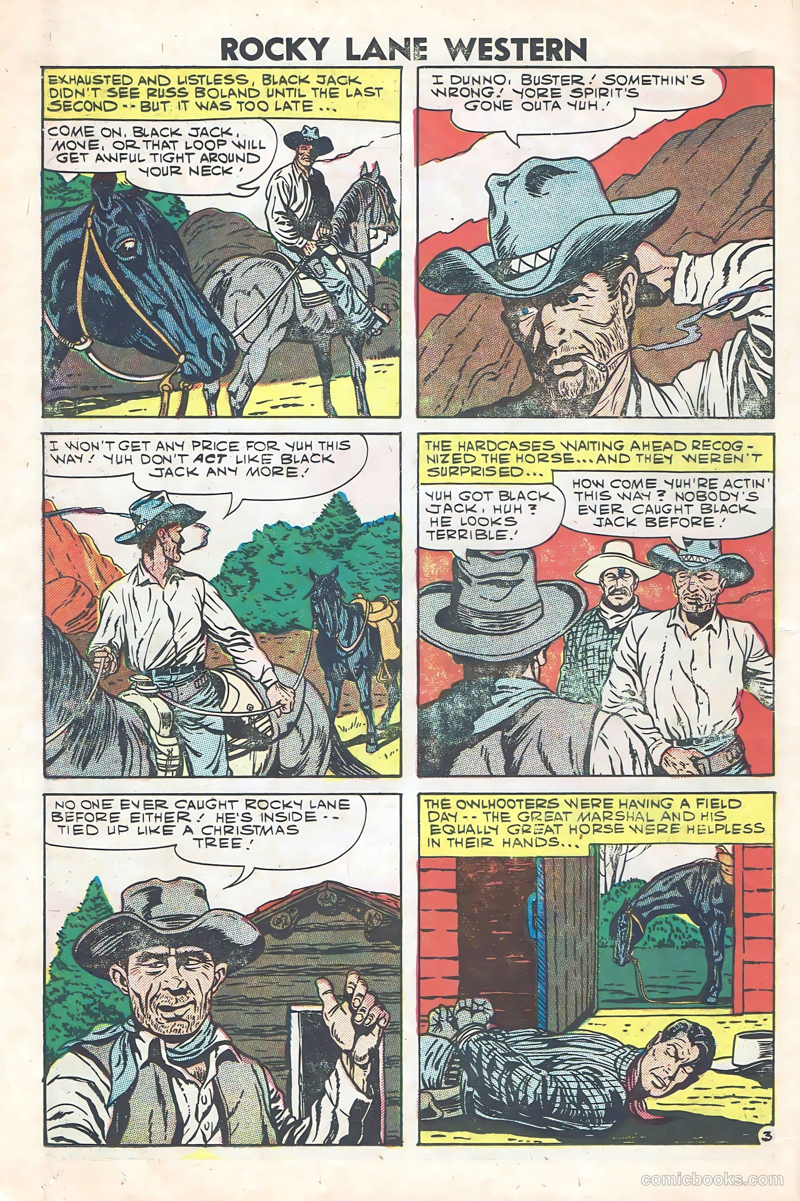 Rocky Lane Western #84 (1959) — page 13 of 35