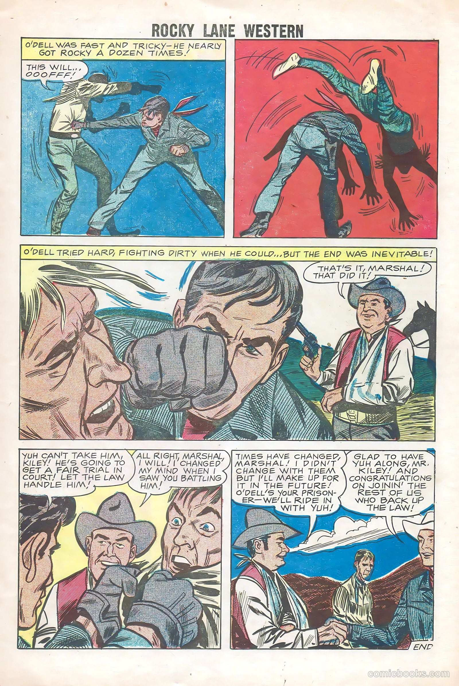Rocky Lane Western #85 (1959) — page 11 of 36