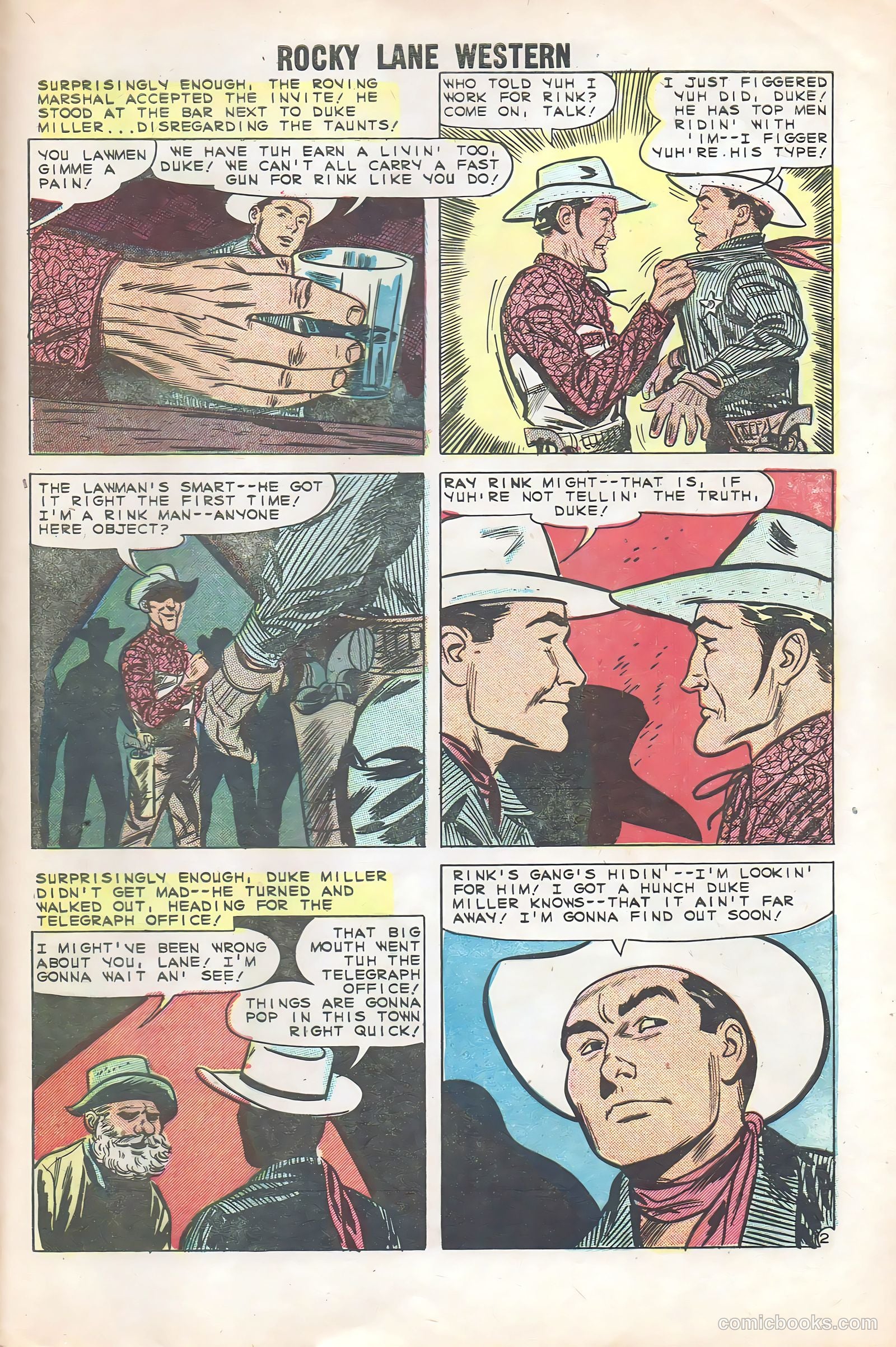 Rocky Lane Western #85 (1959) — page 29 of 36