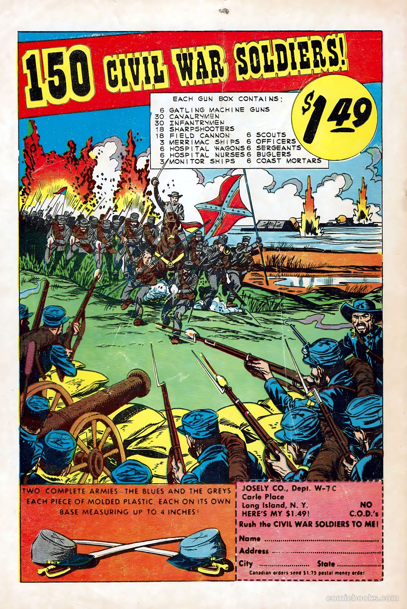 Rocky Lane Western #85 (1959) — page 36 of 36