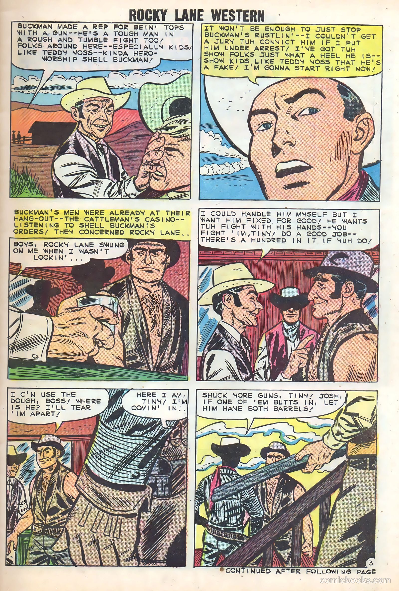 Rocky Lane Western #86 (1959) — page 5 of 36