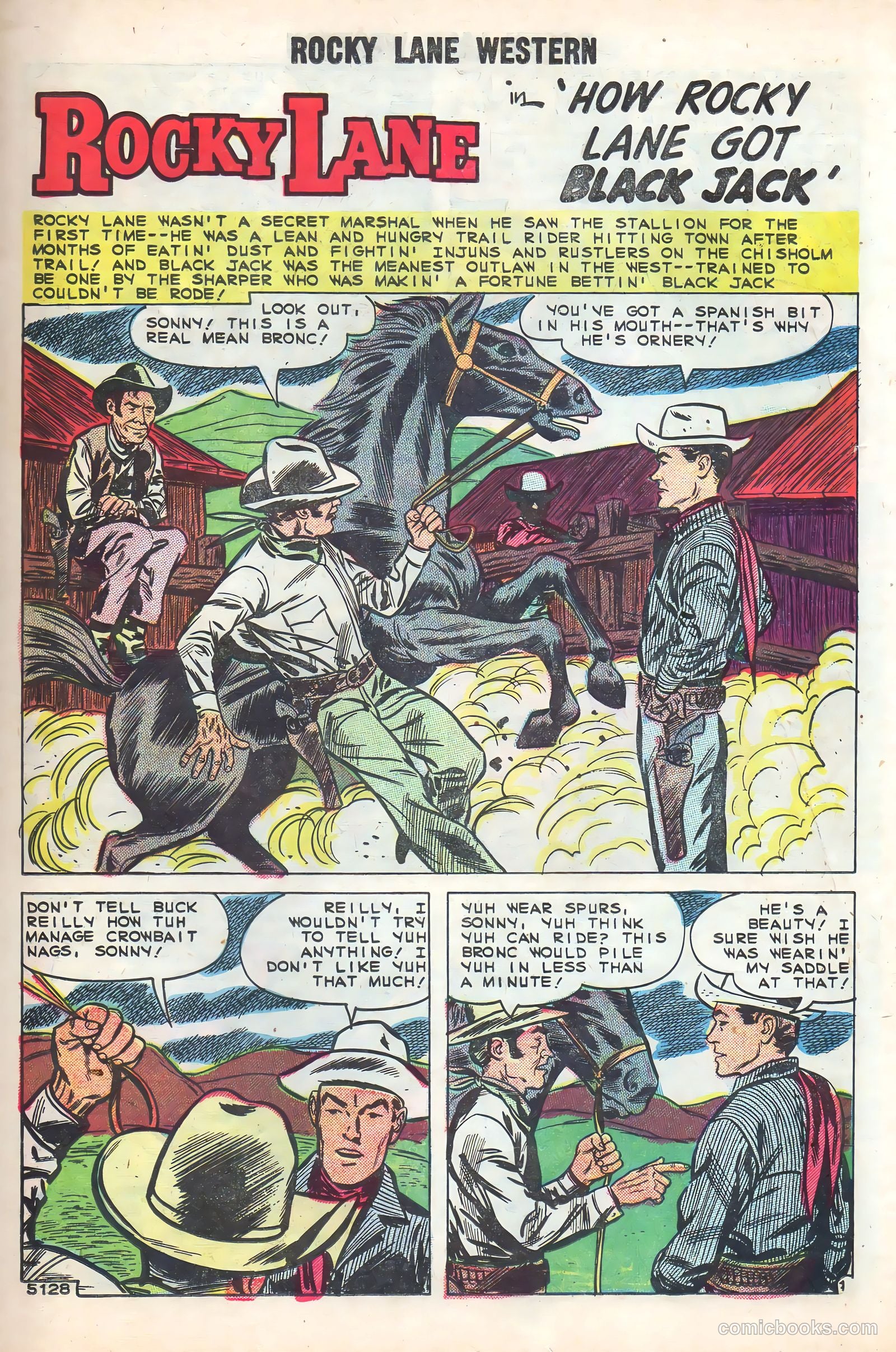 Rocky Lane Western #86 (1959) — page 11 of 36