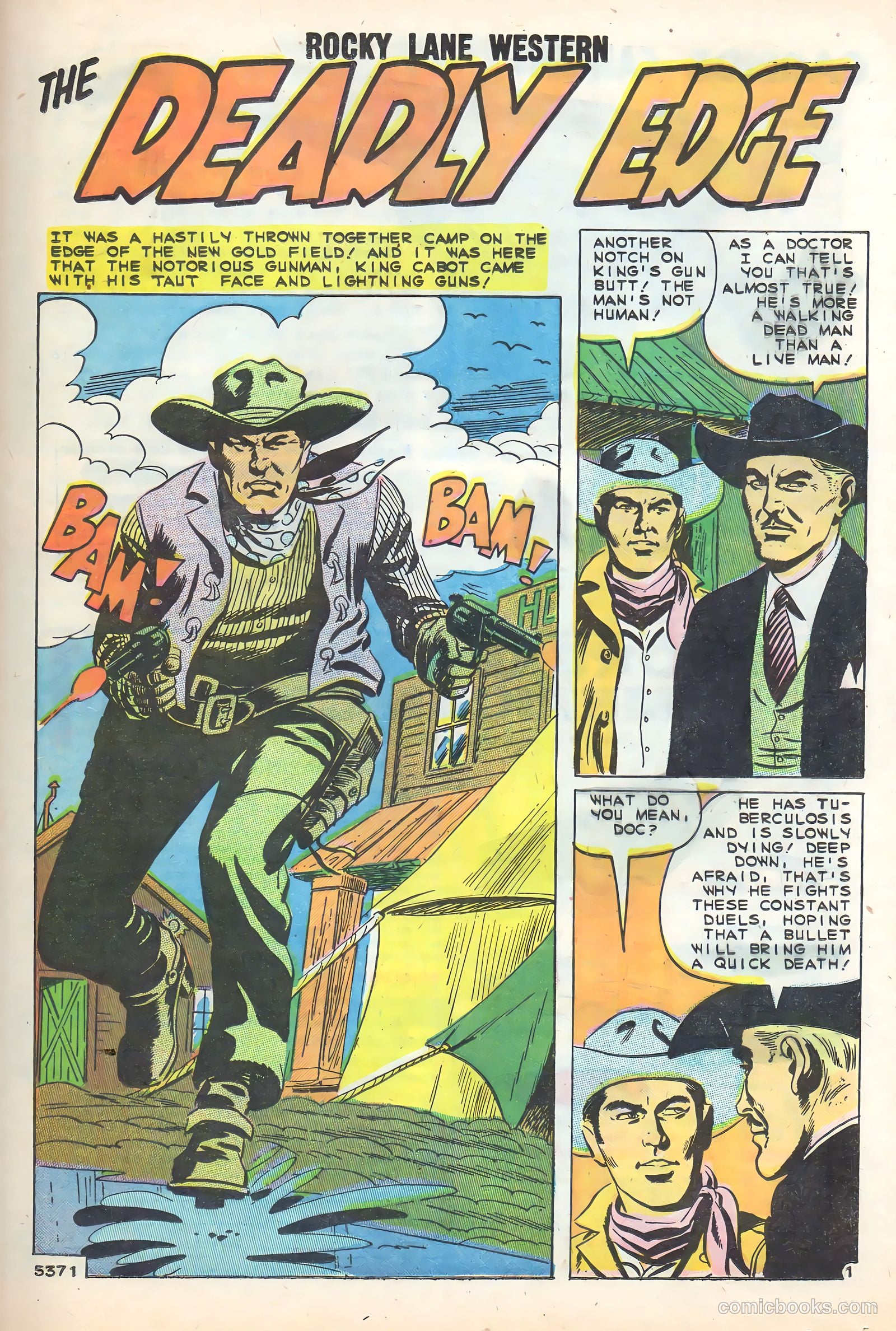 Rocky Lane Western #86 (1959) — page 21 of 36