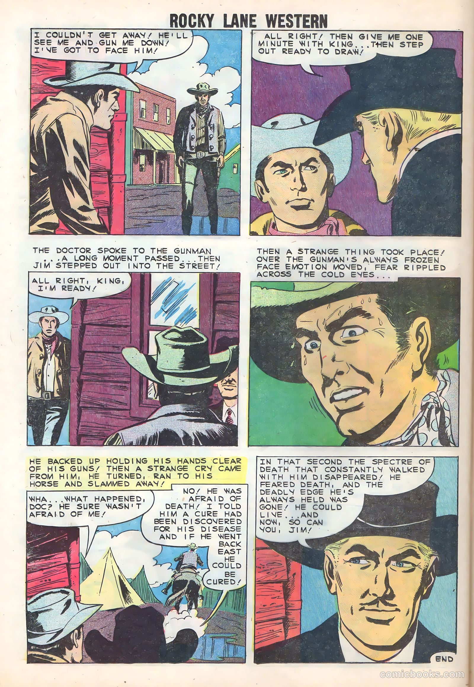Rocky Lane Western #86 (1959) — page 24 of 36