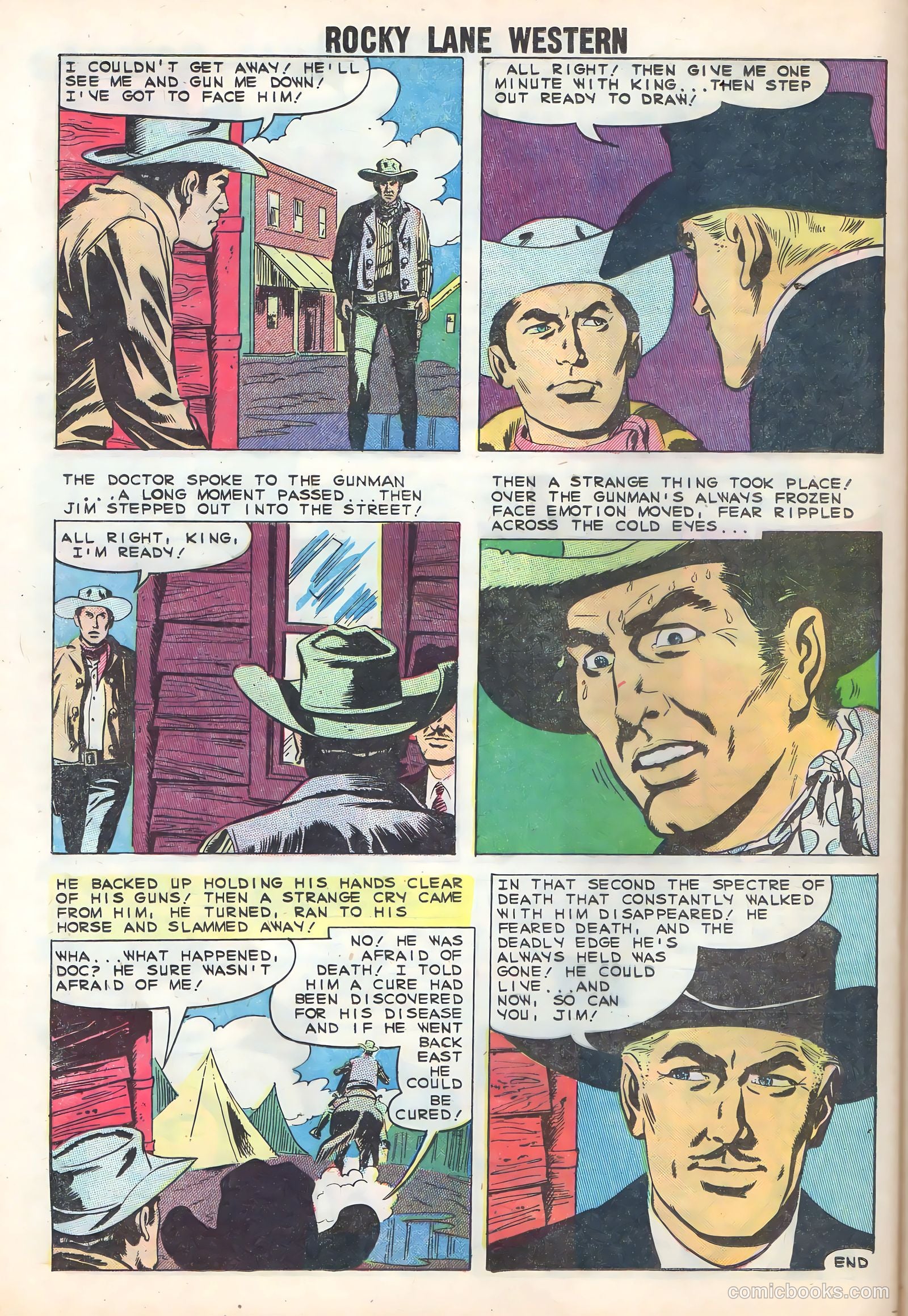Rocky Lane Western #86 (1959) — page 24 of 36