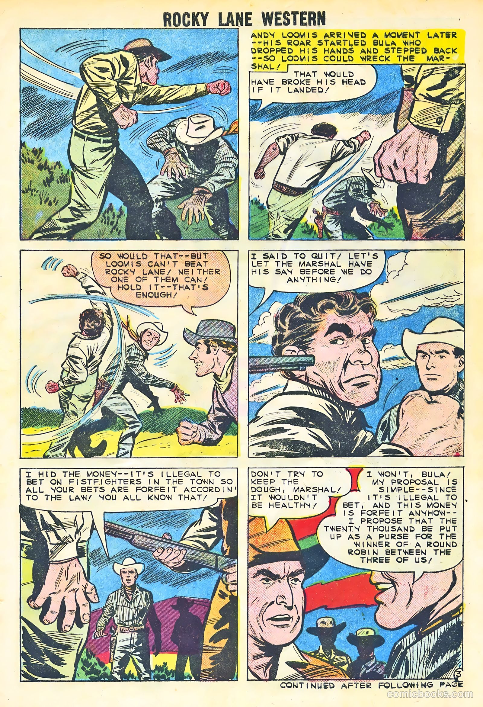 Rocky Lane Western #87 (1959) — page 5 of 36