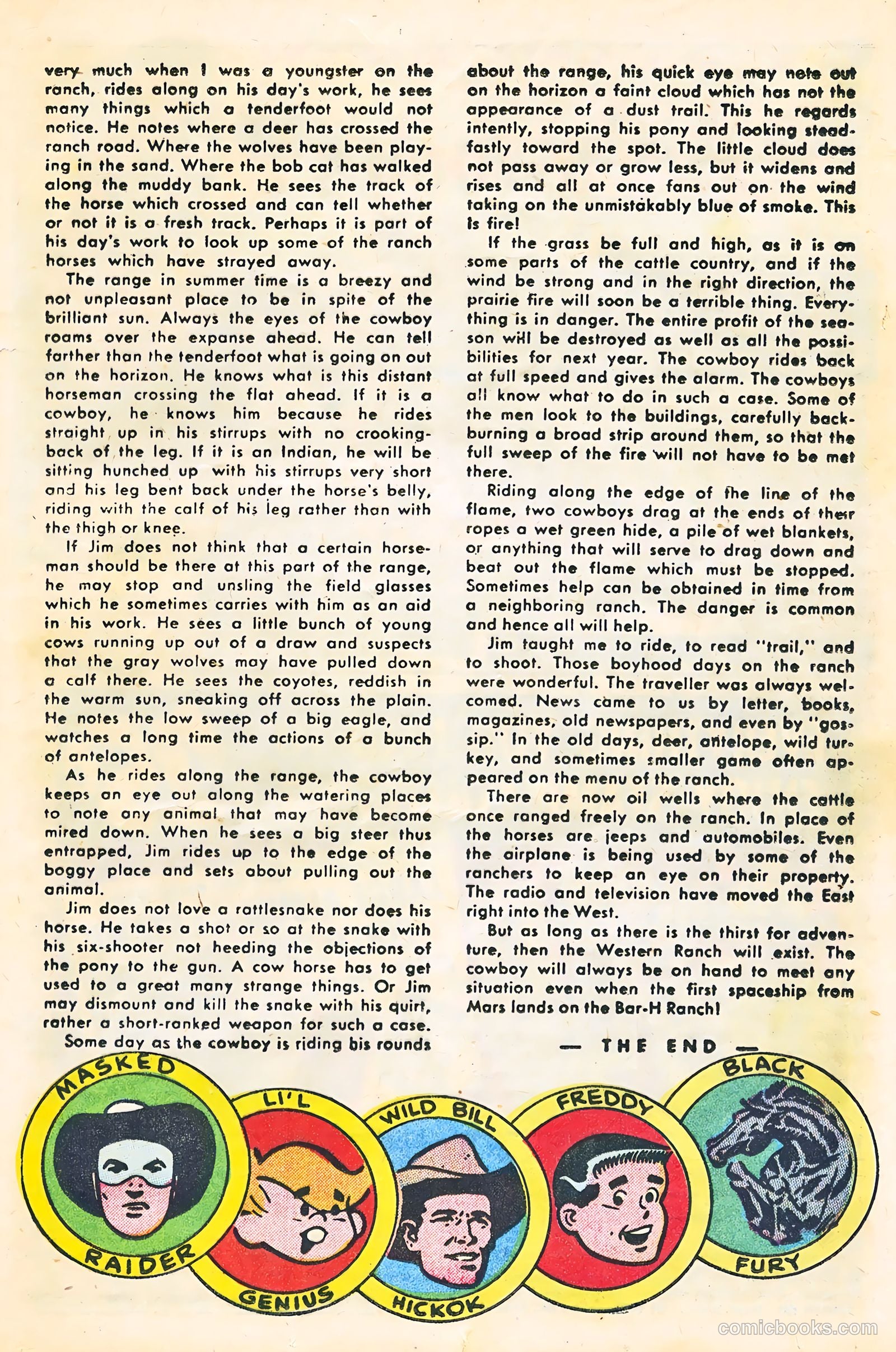 Rocky Lane Western #87 (1959) — page 21 of 36