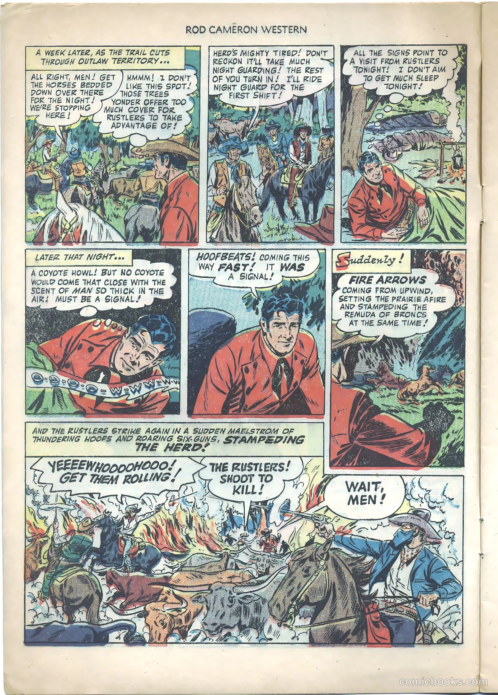 Rod Cameron Western #1 (1950) — page 8 of 36