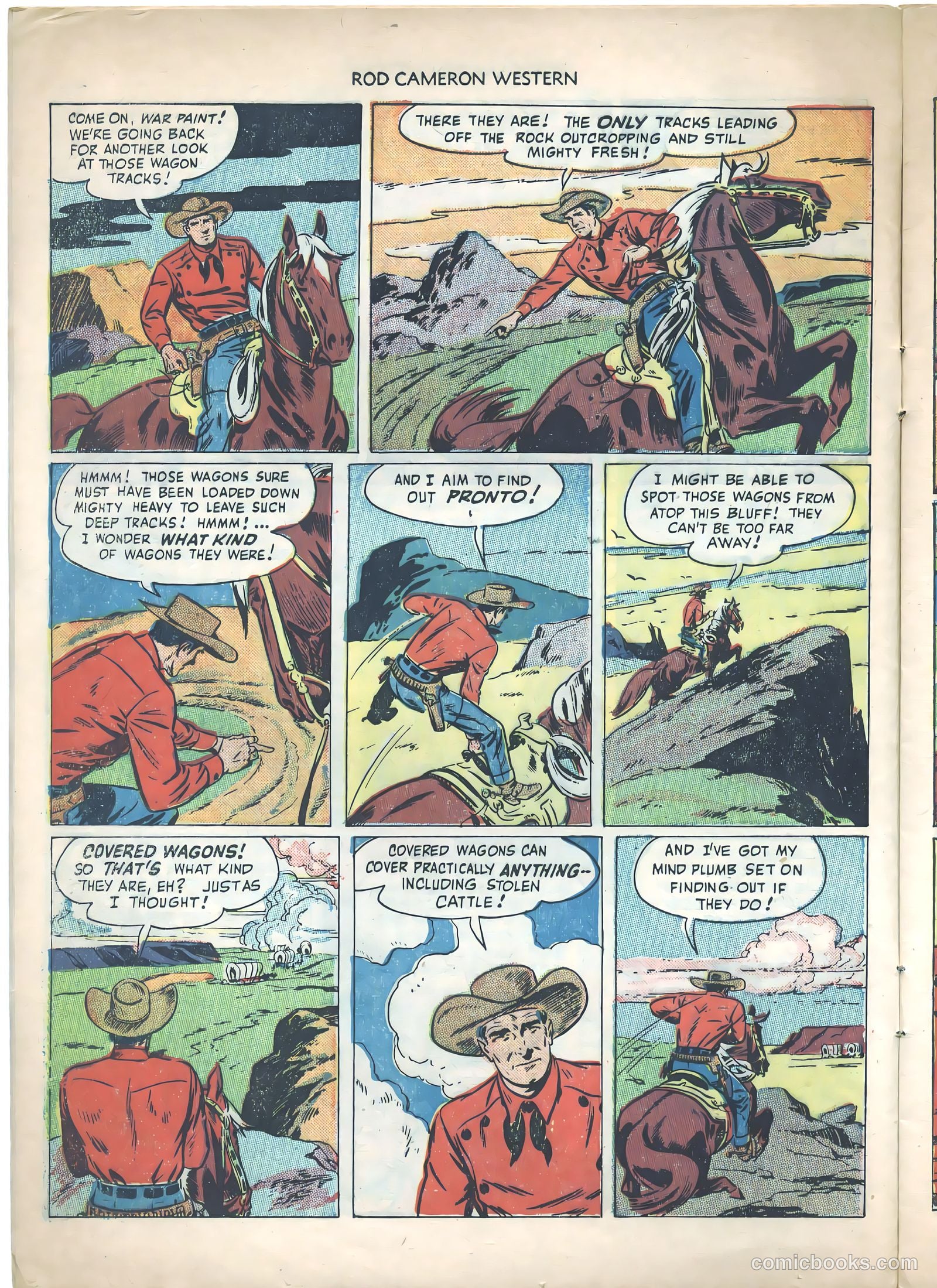 Rod Cameron Western #1 (1950) — page 12 of 36