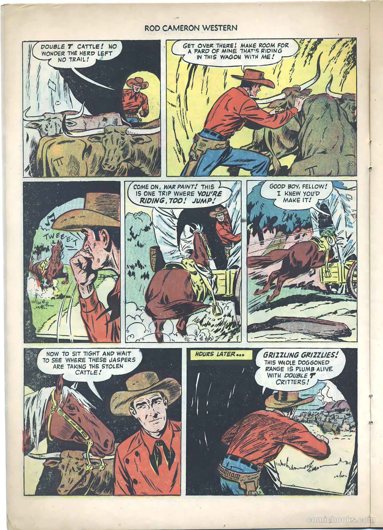 Rod Cameron Western #1 (1950) — page 14 of 36