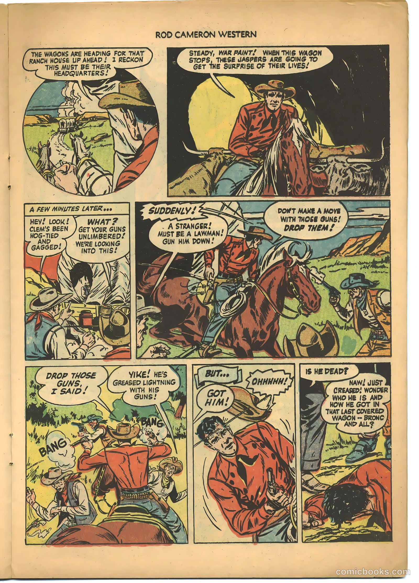 Rod Cameron Western #1 (1950) — page 15 of 36