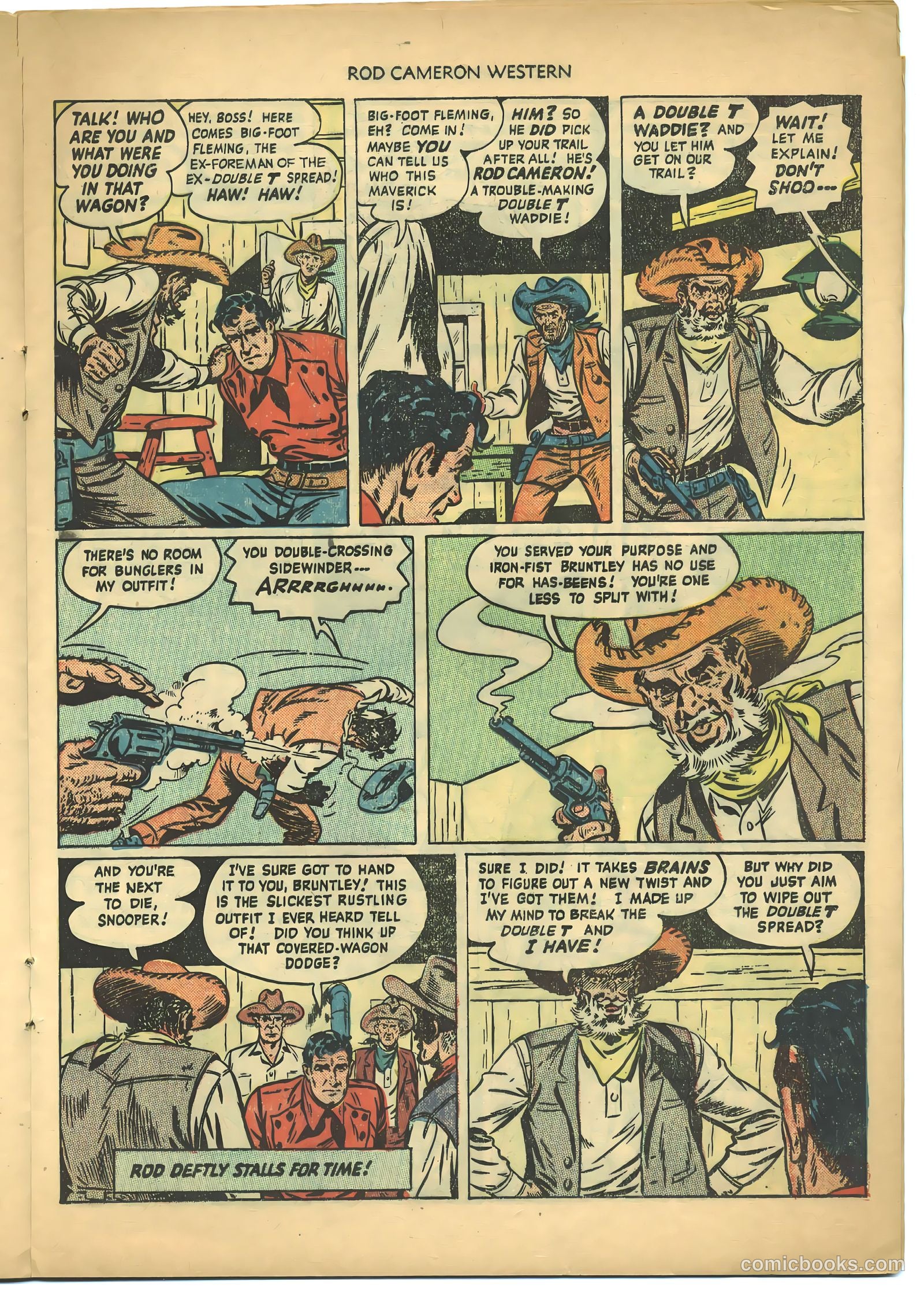 Rod Cameron Western #1 (1950) — page 17 of 36